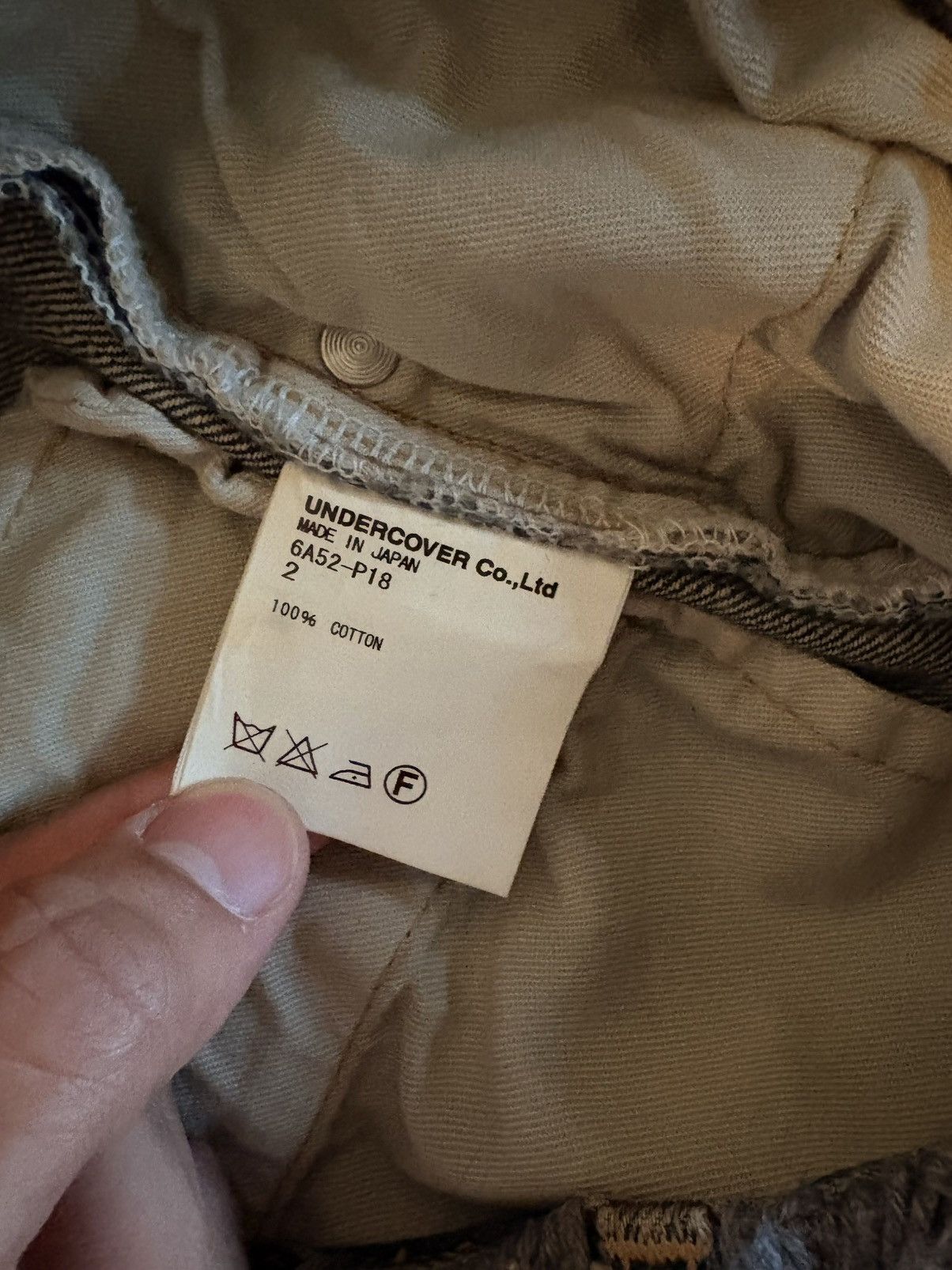 Undercover Undercover Bug Denim Size US 30 / EU 46 - 4 Thumbnail