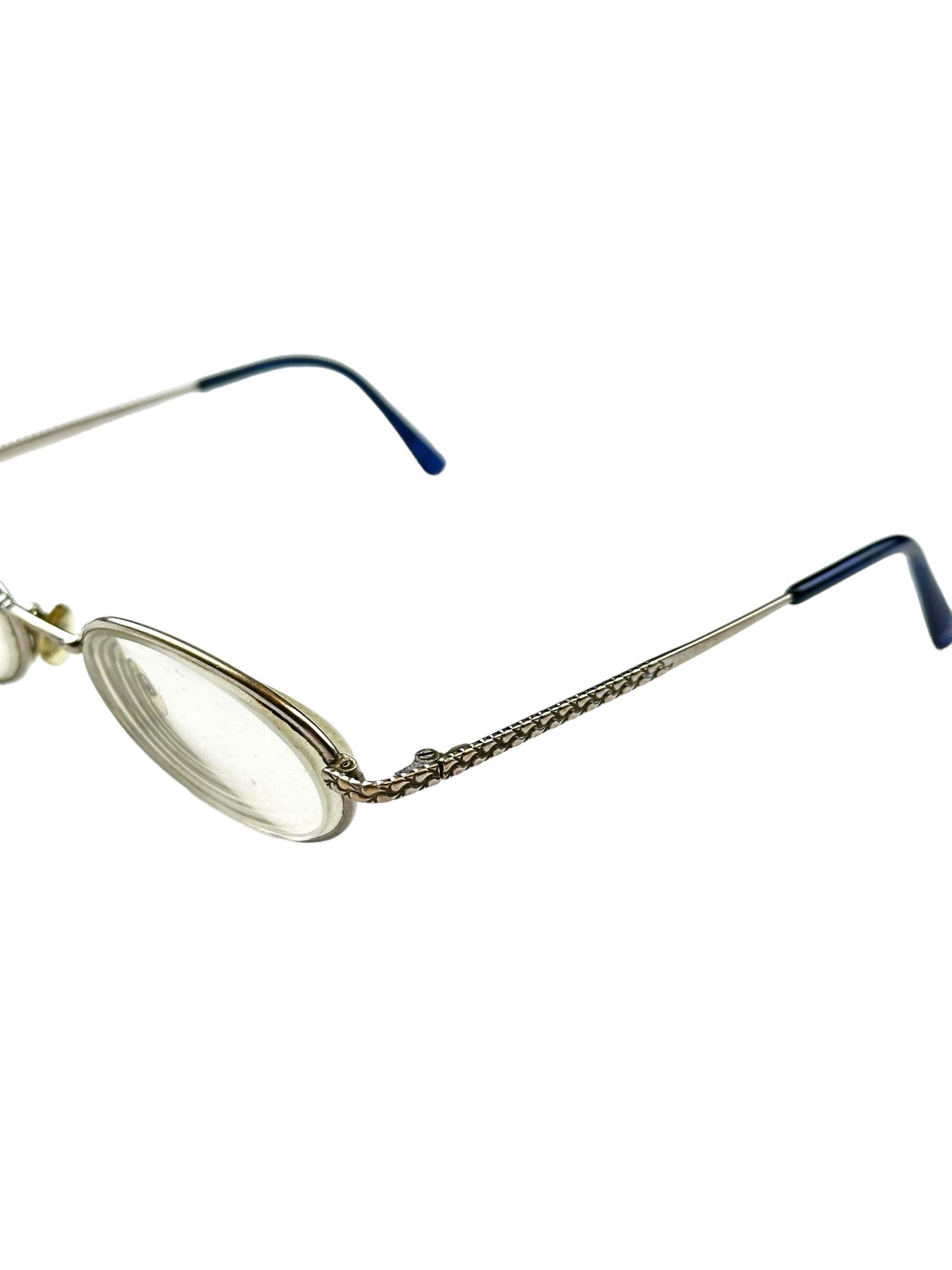 Chopard Chopard slim scales engraved glasses Size ONE SIZE - 4 Thumbnail
