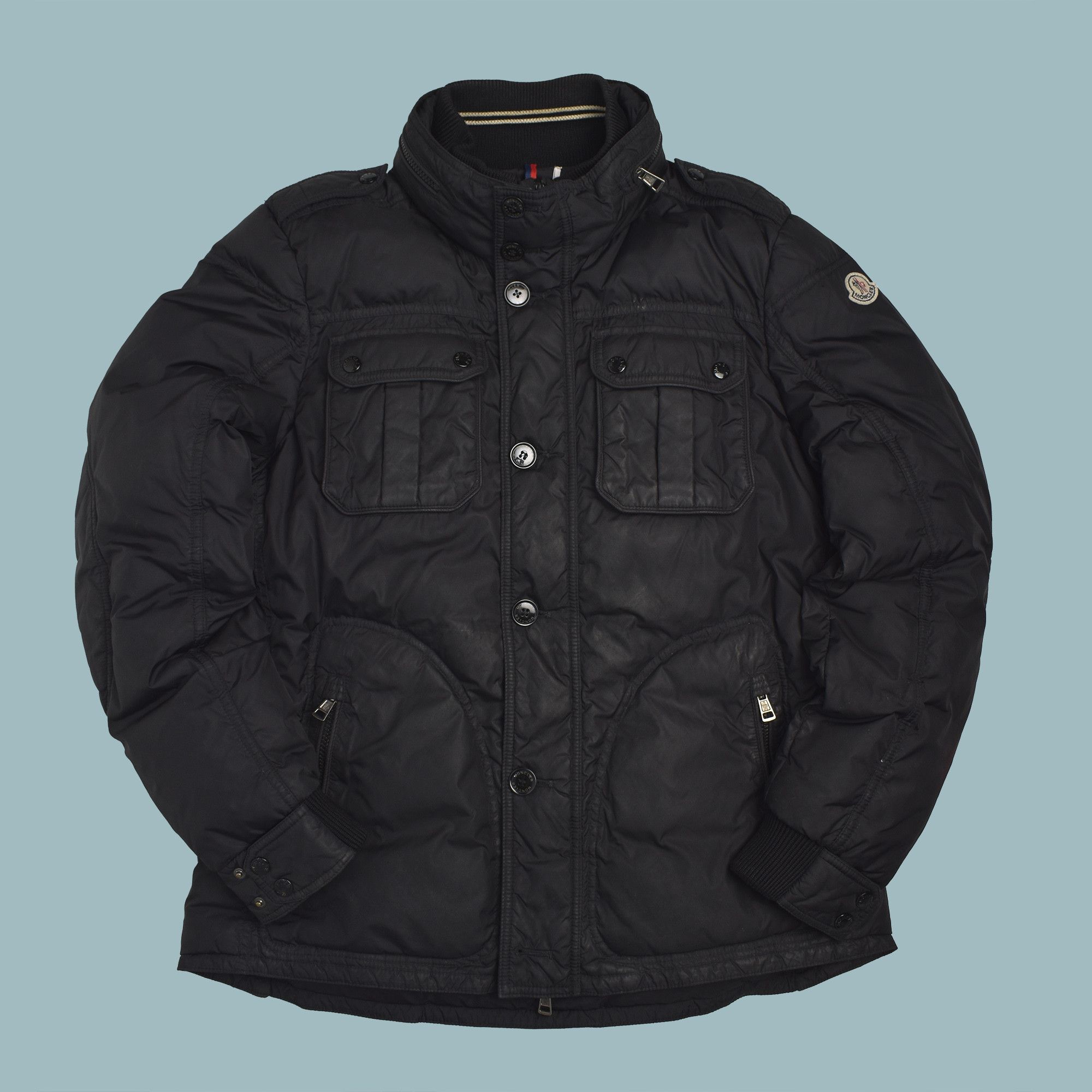 Moncler MONCLER TOURS GIUBBOTTO DOWN HOODED JACKET XL BLACK Size US XL / EU 56 / 4 - 1 Thumbnail