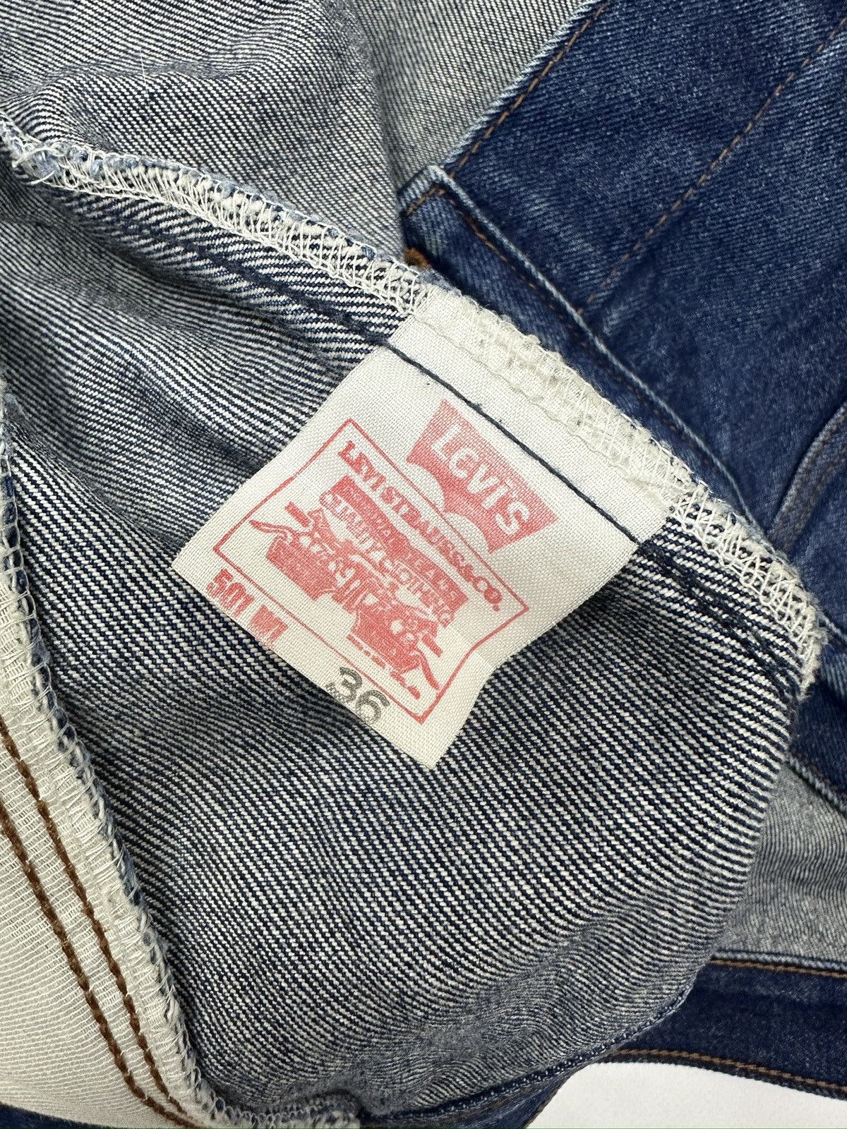 Levi's Vintage Clothing Vintage Levis Trucker Denim Jacket 1990s USA Size US XXL / EU 58 / 5 - 5 Thumbnail