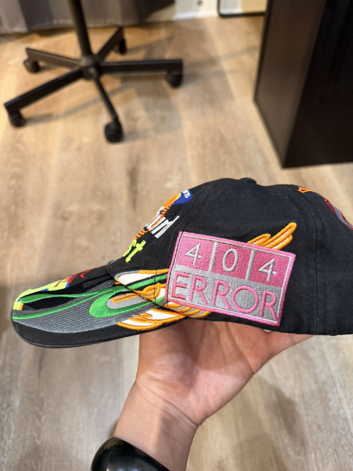Vetements Vetements 404 Racing Error Embroidery Hat Size ONE SIZE - 14 Thumbnail