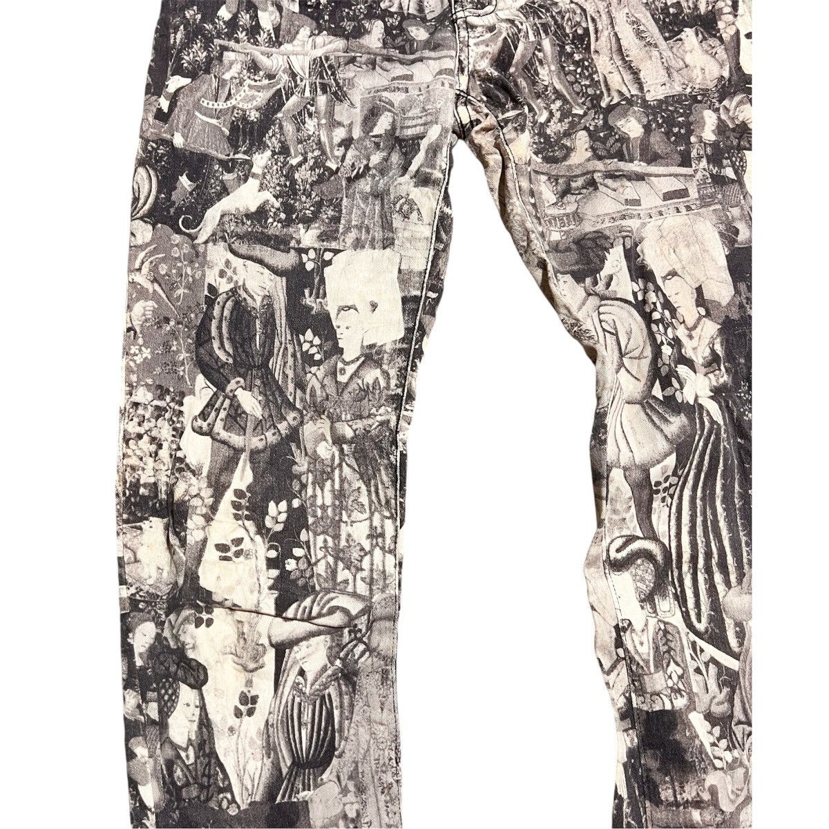 Seditionaries Punk Denim Art Inspired Design Size US 30 / EU 46 - 5 Thumbnail
