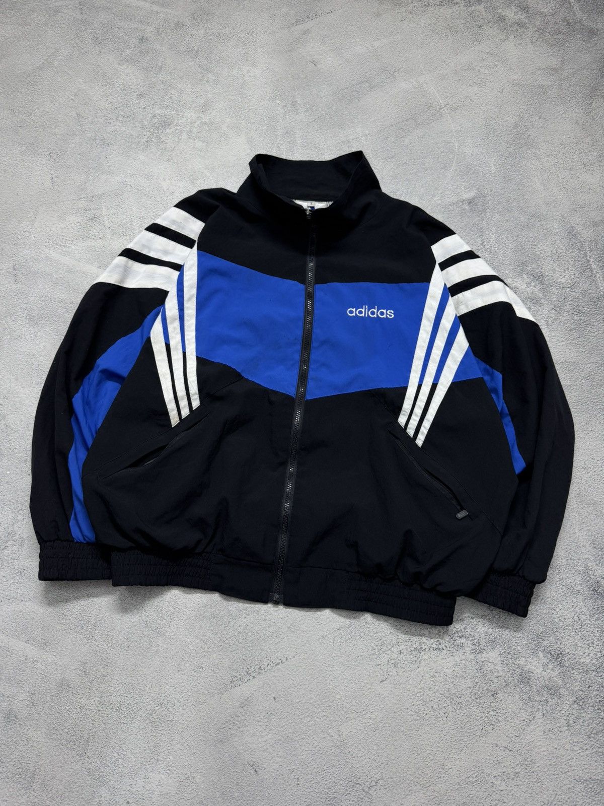 Adidas Vintage Y2k Adidas Nylon Logo Jacket 90’s Size US S / EU 44-46 / 1 - 6 Thumbnail