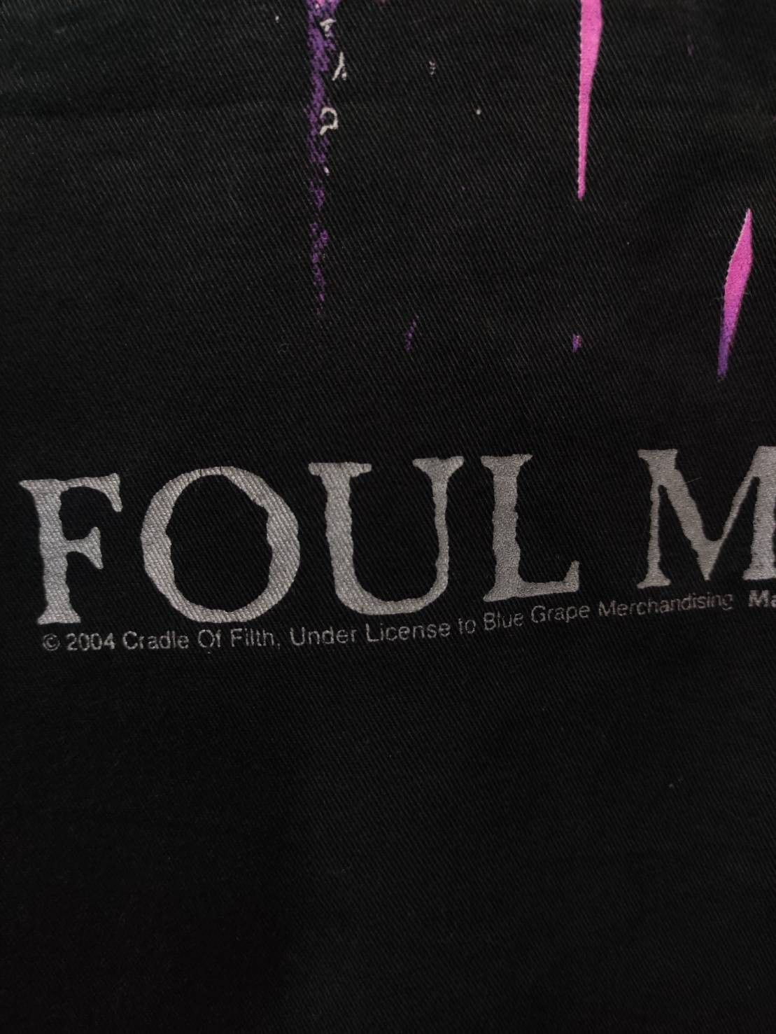 Band Tees Very Rare! Vtg 00's Cradle of Filth Foul Metal Jacket/Hoodie Size US XL / EU 56 / 4 - 15 Thumbnail