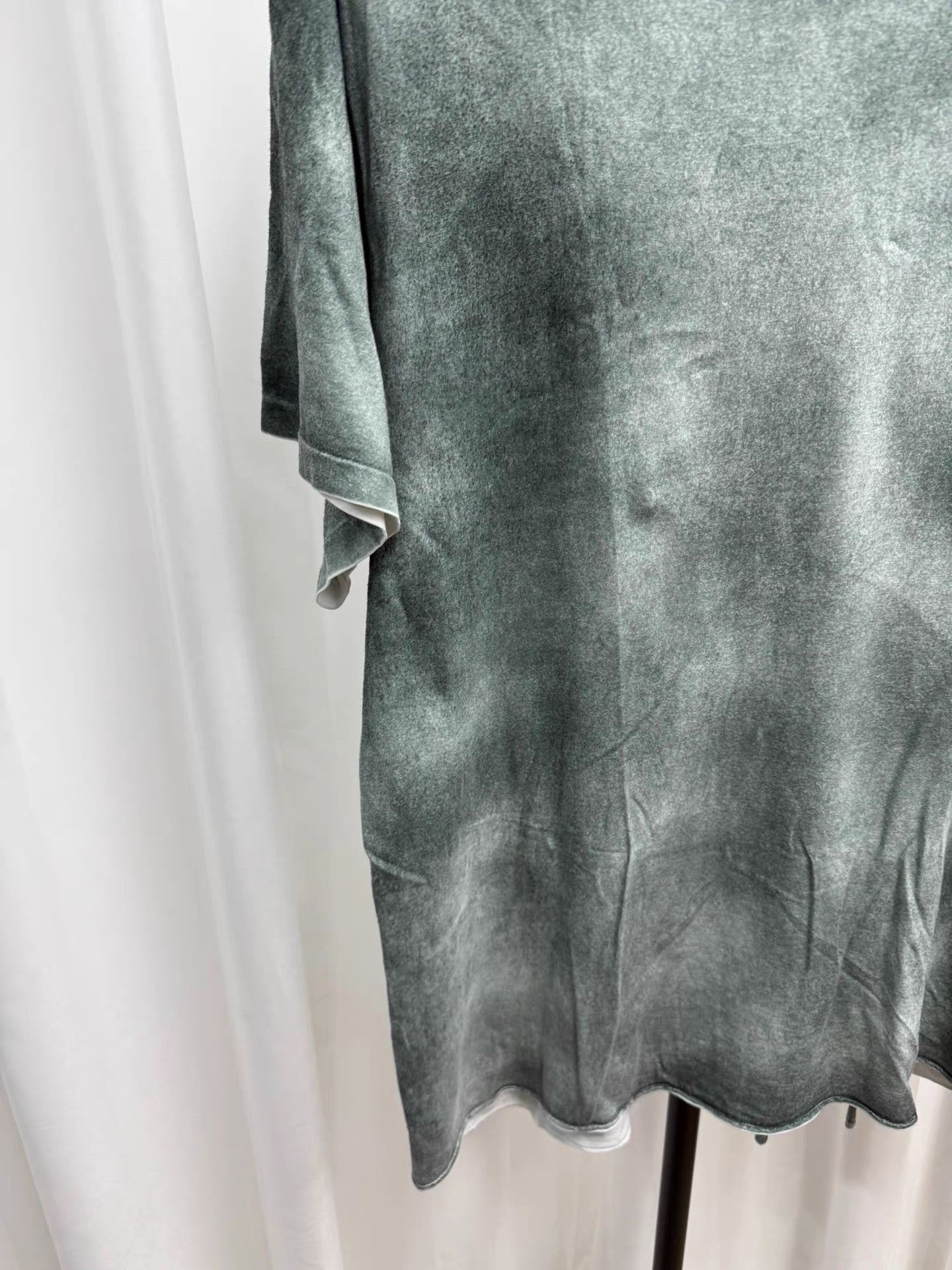 Yohji Yamamoto Yohji Yamamoto Pour Homme Tie-Dye Deconstructed Tee K20 Size US L / EU 52-54 / 3 - 3 Thumbnail