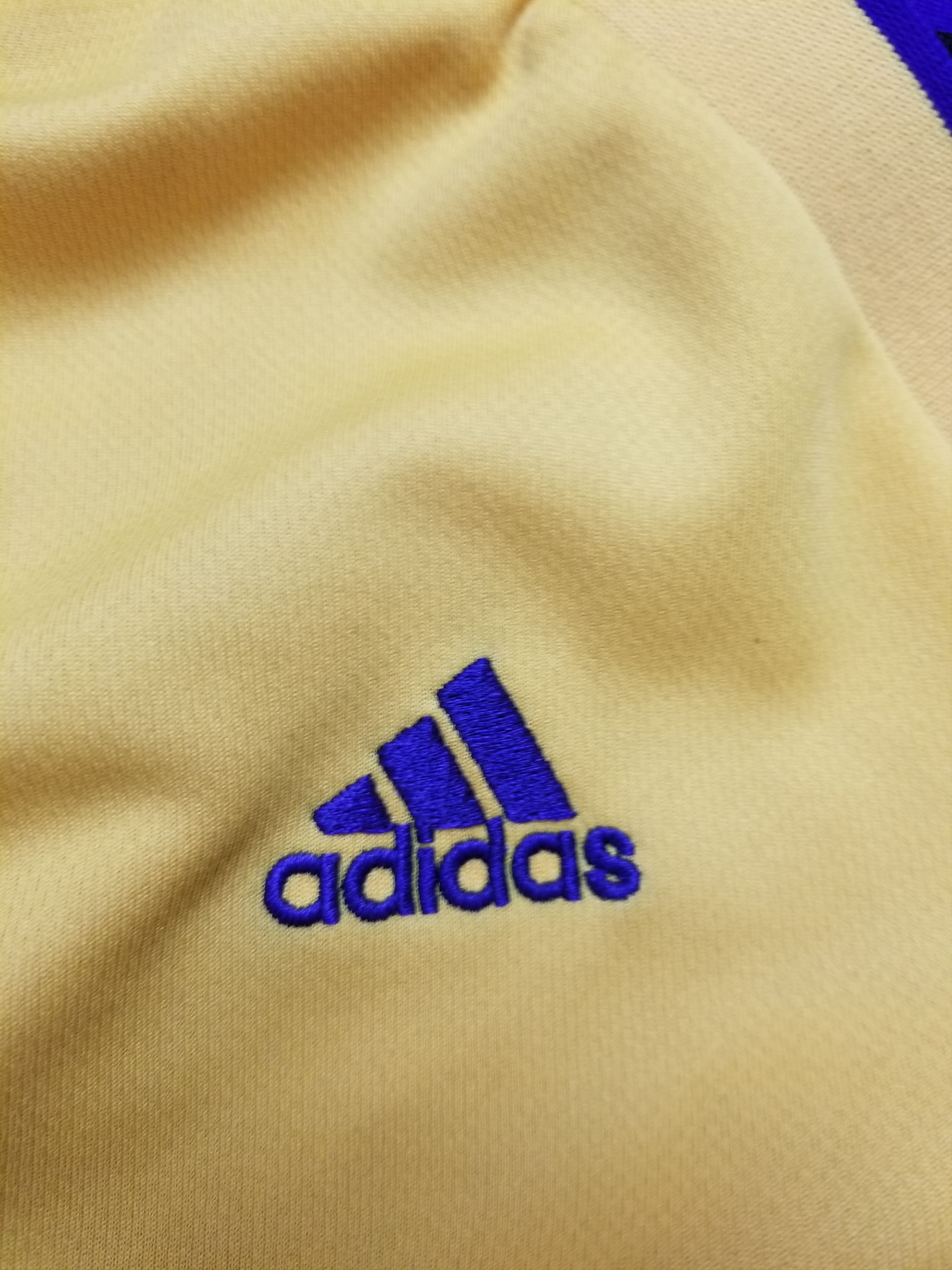 Adidas Los Angeles Lakers Kobe Bryant #24 Adidas NBA Yellow Jersey Size US M / EU 48-50 / 2 - 5 Thumbnail
