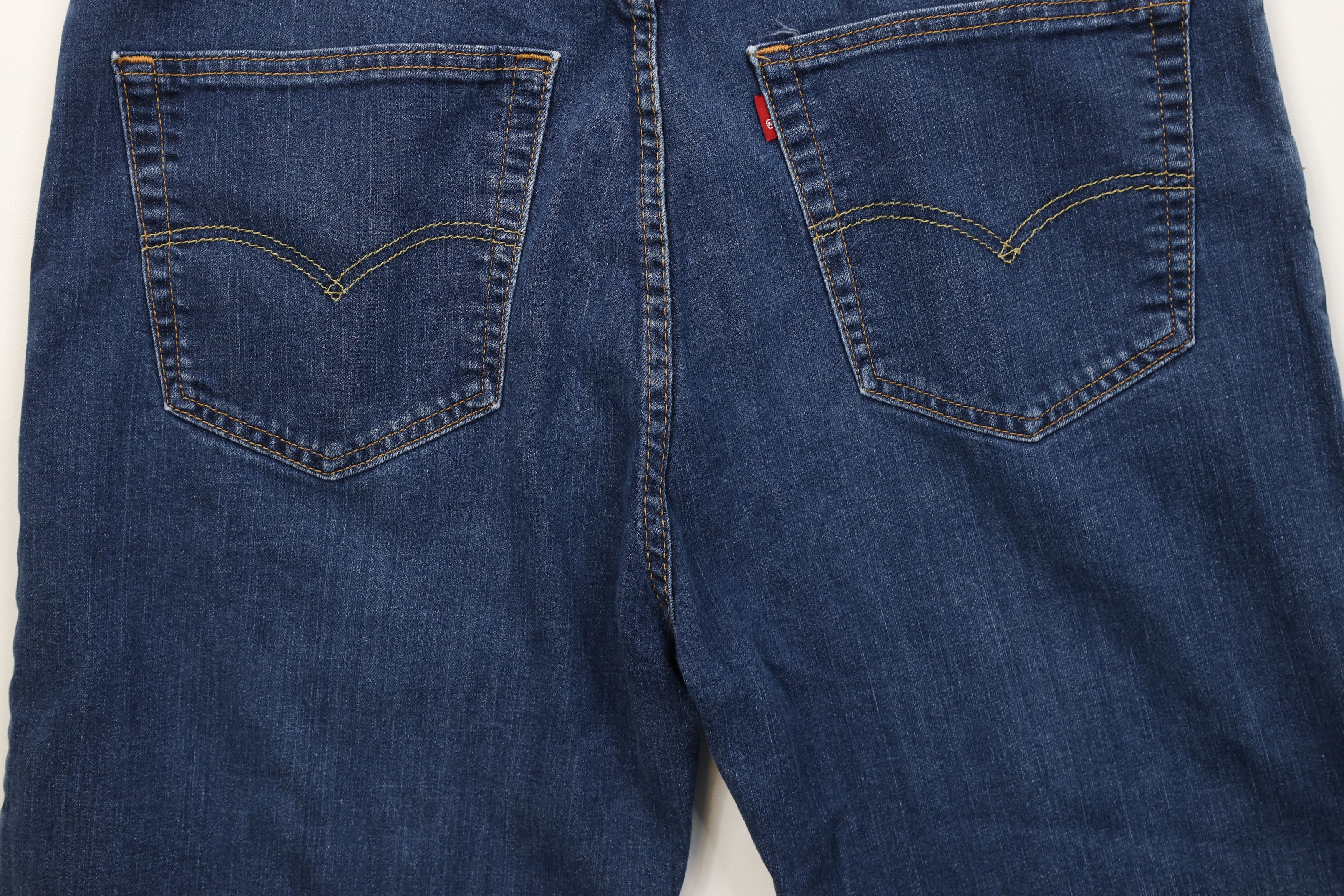 Levi's Vintage Y2K Levis 569 Loose Fit Denim Jean Shorts Jorts Blue Size US 36 / EU 52 - 10 Thumbnail