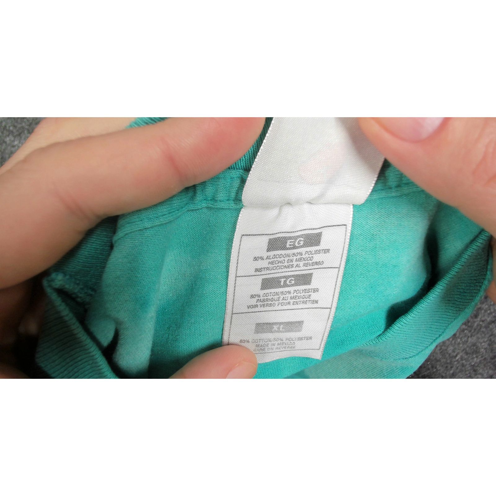 Fruit Of The Loom Late 90s Custom Bleach Single Stitch Boxy Tee Size US XL / EU 56 / 4 - 6 Thumbnail