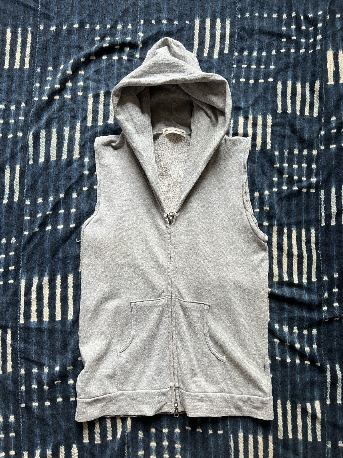HARE Vintage Archive Knitted Zip Up Hood Vest Rick Owens