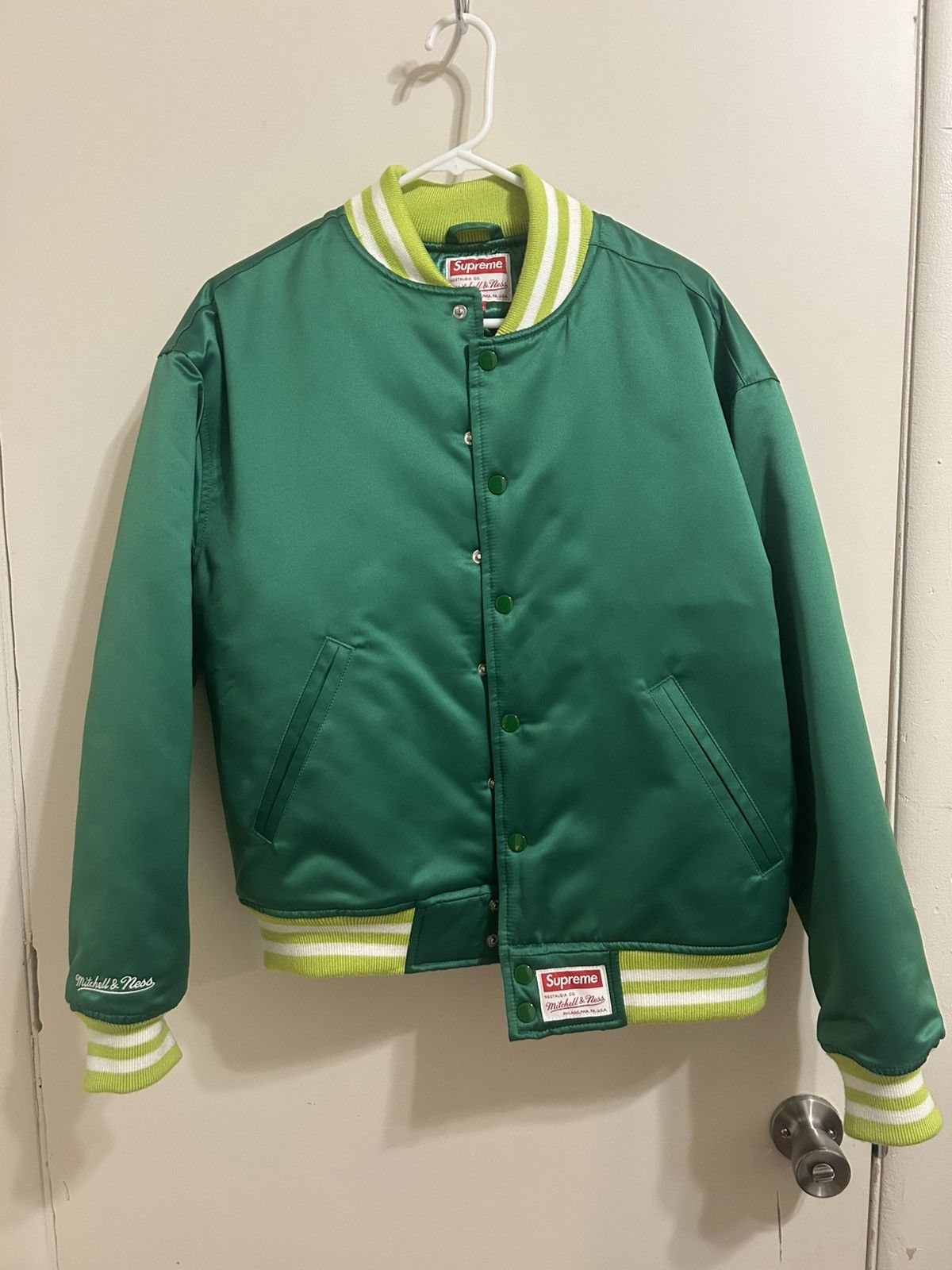 Supreme Supreme AOI Glow-in-the-Dark Track Jacket Olive Medium