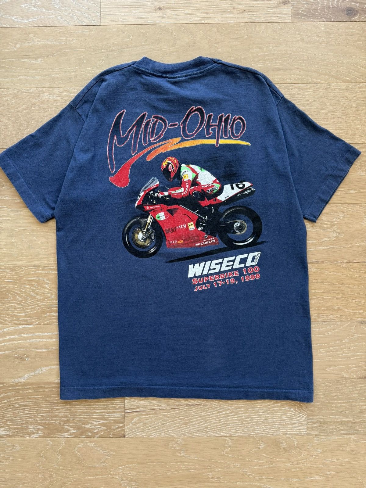 Other Vintage ‘98 Superbike 100 Mid-Ohio Wiseco Piston Racing Size US L / EU 52-54 / 3 - 1 Thumbnail