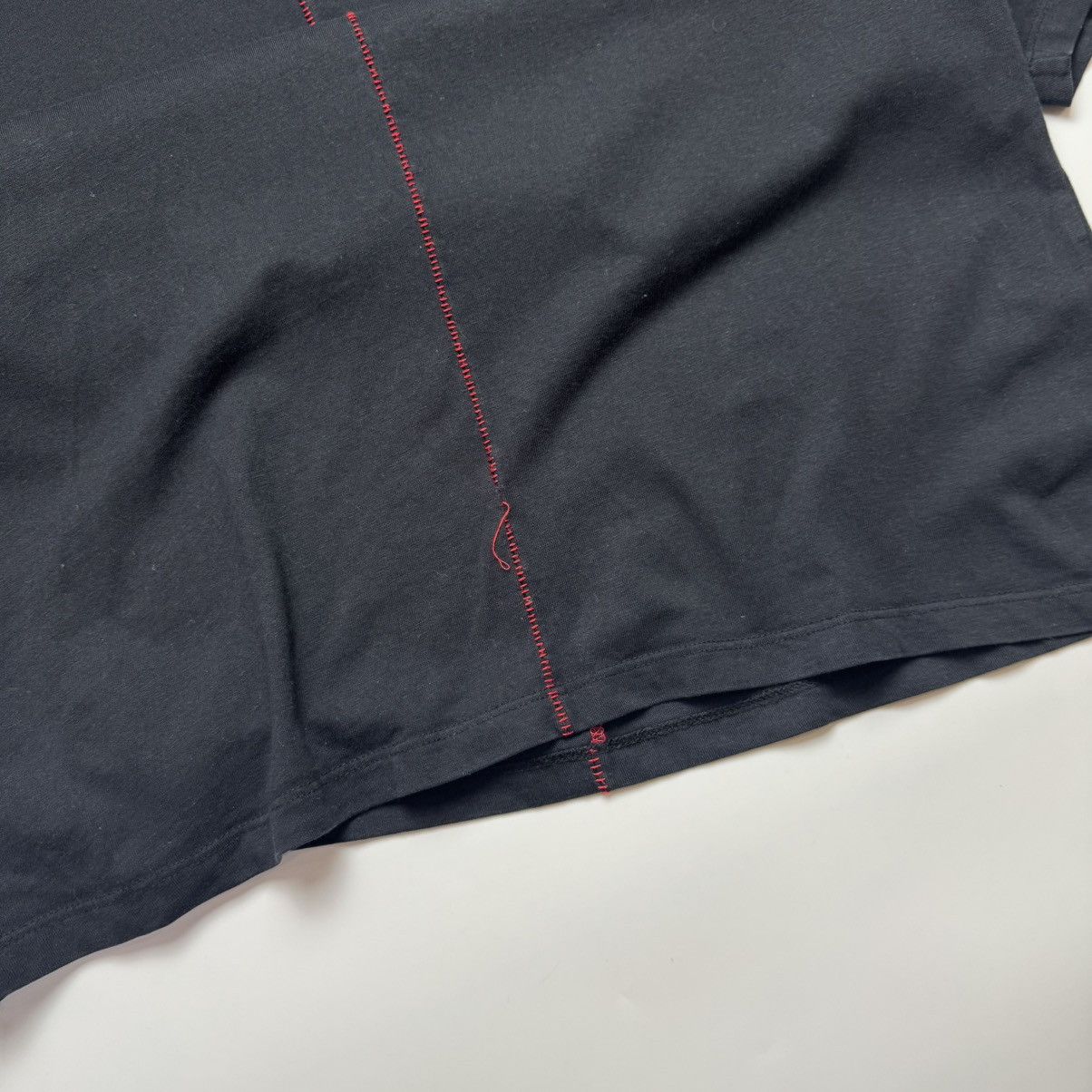 Thom Krom Vintage Thom Krom Baggy Black Avant Garde Designer Tee Size US M / EU 48-50 / 2 - 8 Thumbnail