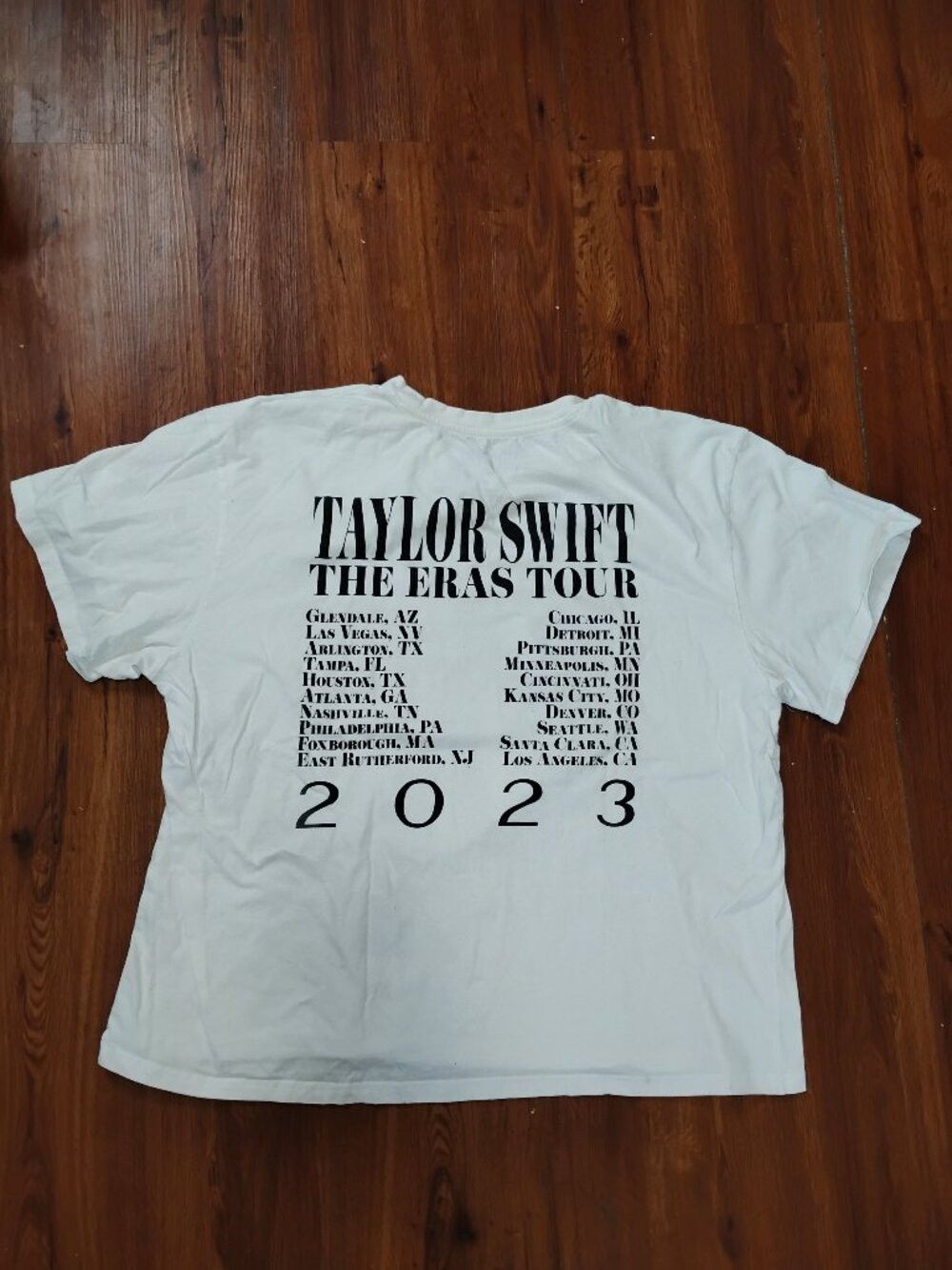 Band Tees Taylor Swift The Eras Tour 2023 T-Shirt Size US L / EU 52-54 / 3 - 4 Thumbnail