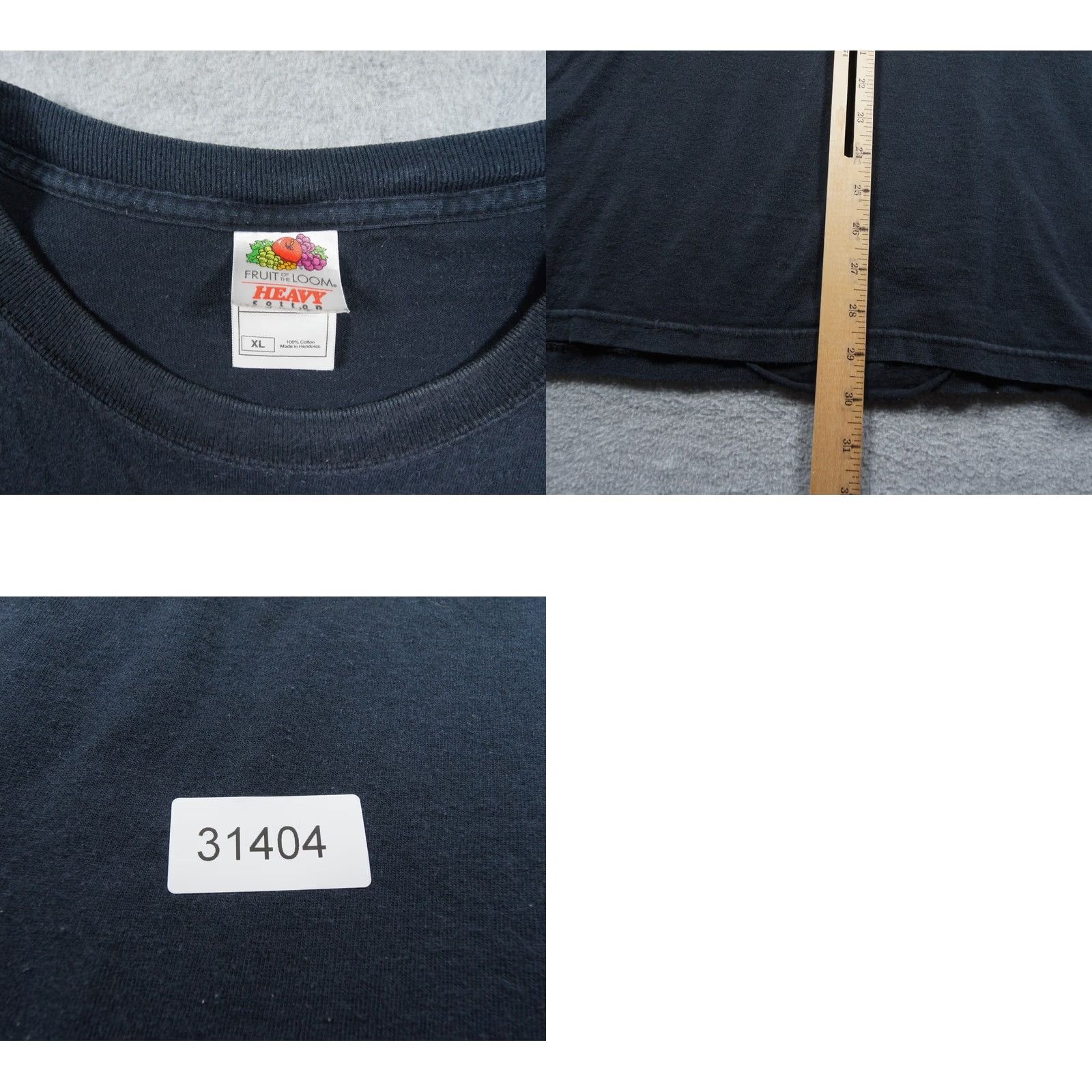 Fruit Of The Loom Vintage Light This City Shirt Mens XL Black Deathcore Metal Band Tee Grunge Shirt Music Band Tee Size US XL / EU 56 / 4 - 8 Thumbnail
