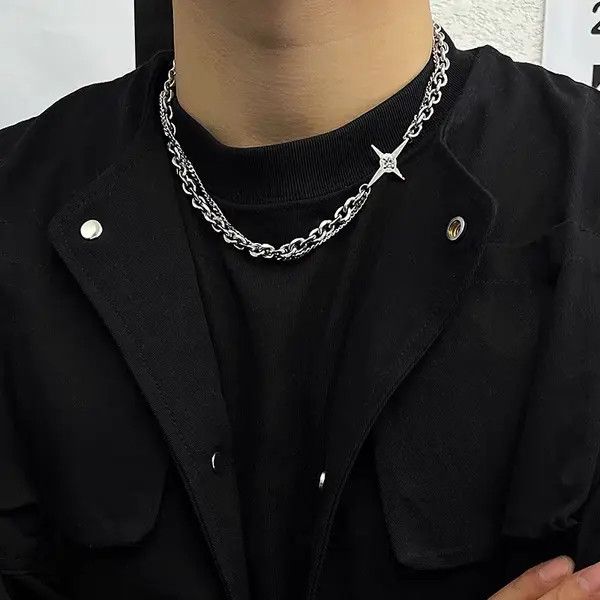 Jewelry Retro punk necklace Size ONE SIZE - 5 Thumbnail