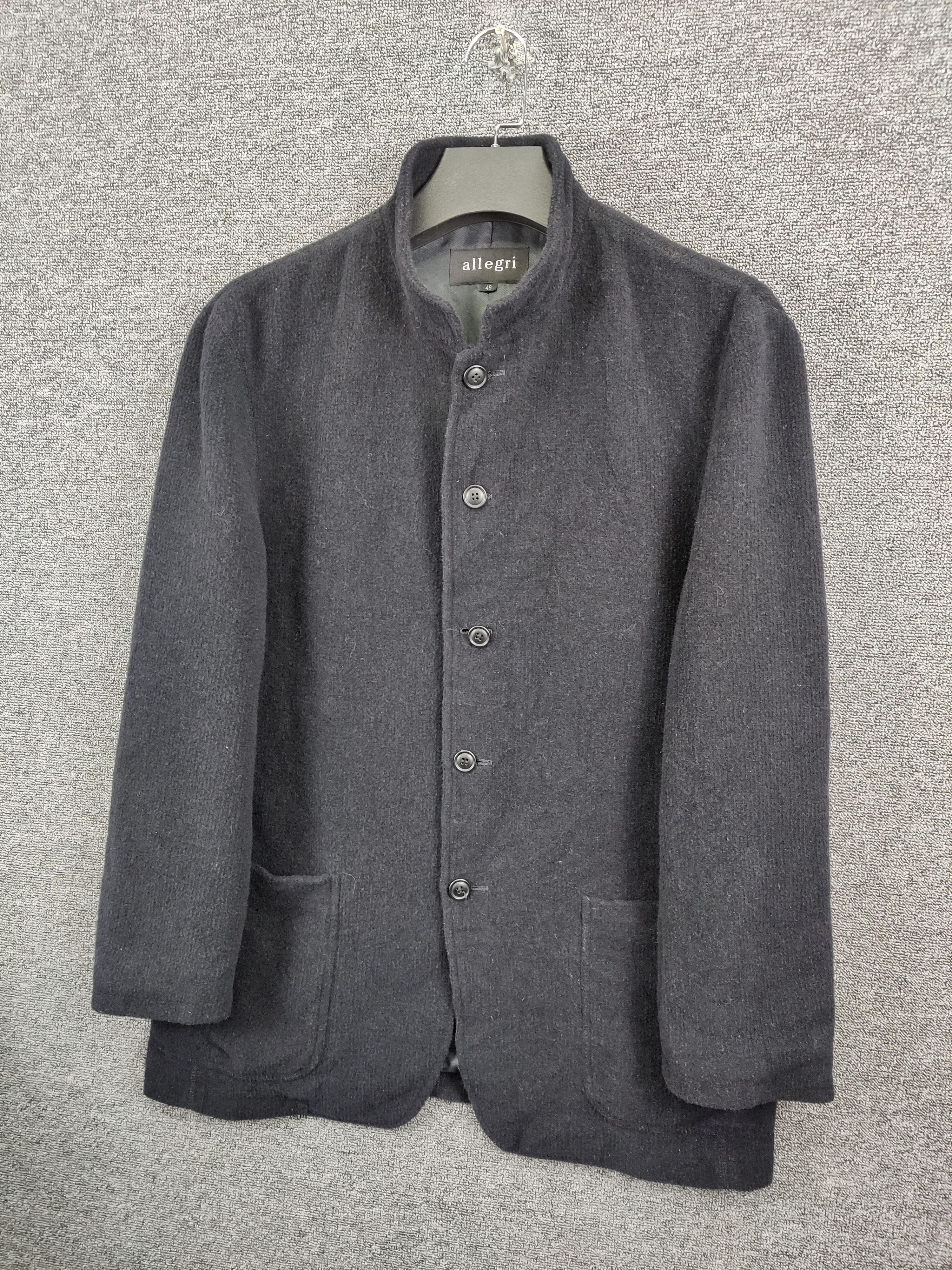 Allegri Vintage Allegri Soft Wool Single Breasted Coat Size US L / EU 52-54 / 3 - 2 Thumbnail