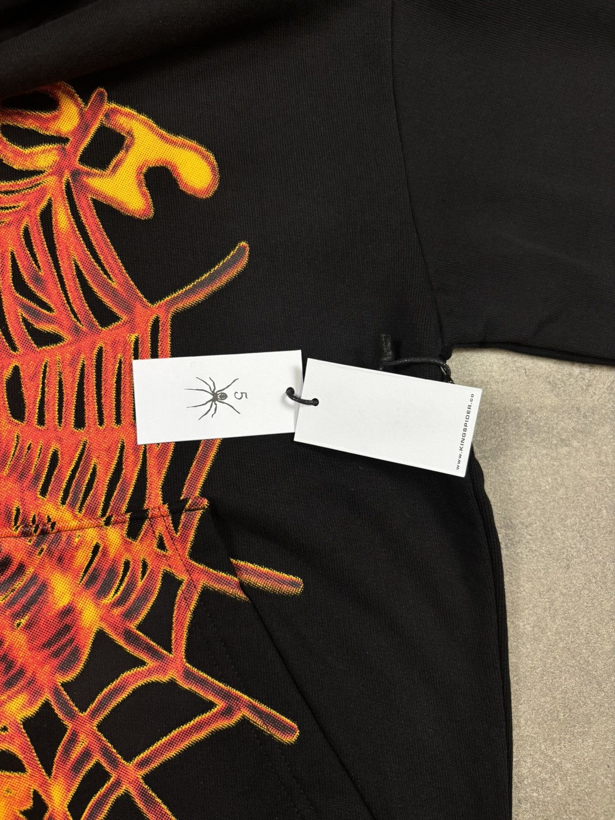 Sp5der Sp5der OG Web V2 Hoodie, Black Size US S / EU 44-46 / 1 - 5 Thumbnail