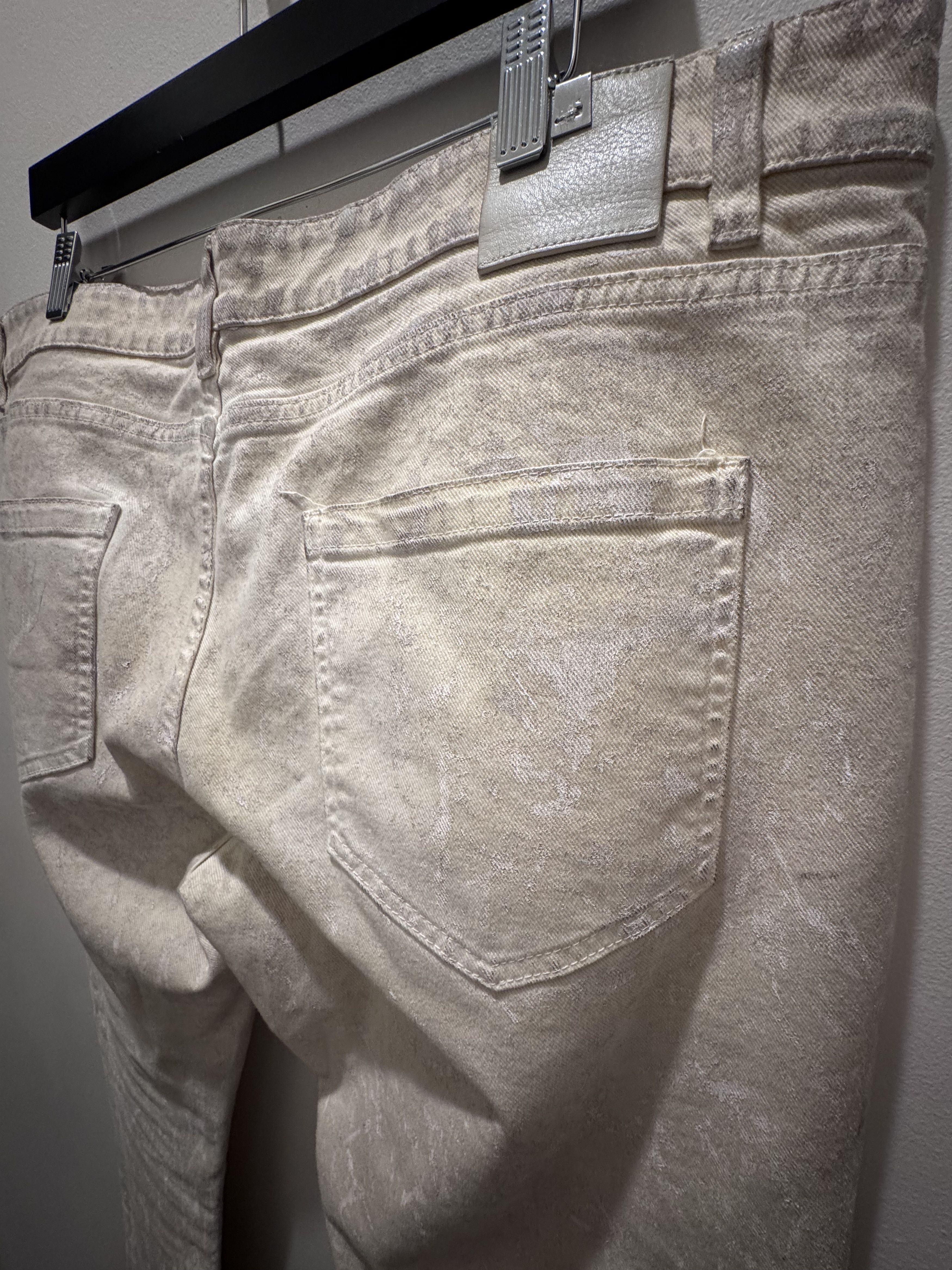 1017 ALYX 9SM 1017 9SM ALYX OFF WHITE PAINTED DENIM Size US 36 / EU 52 - 7 Thumbnail