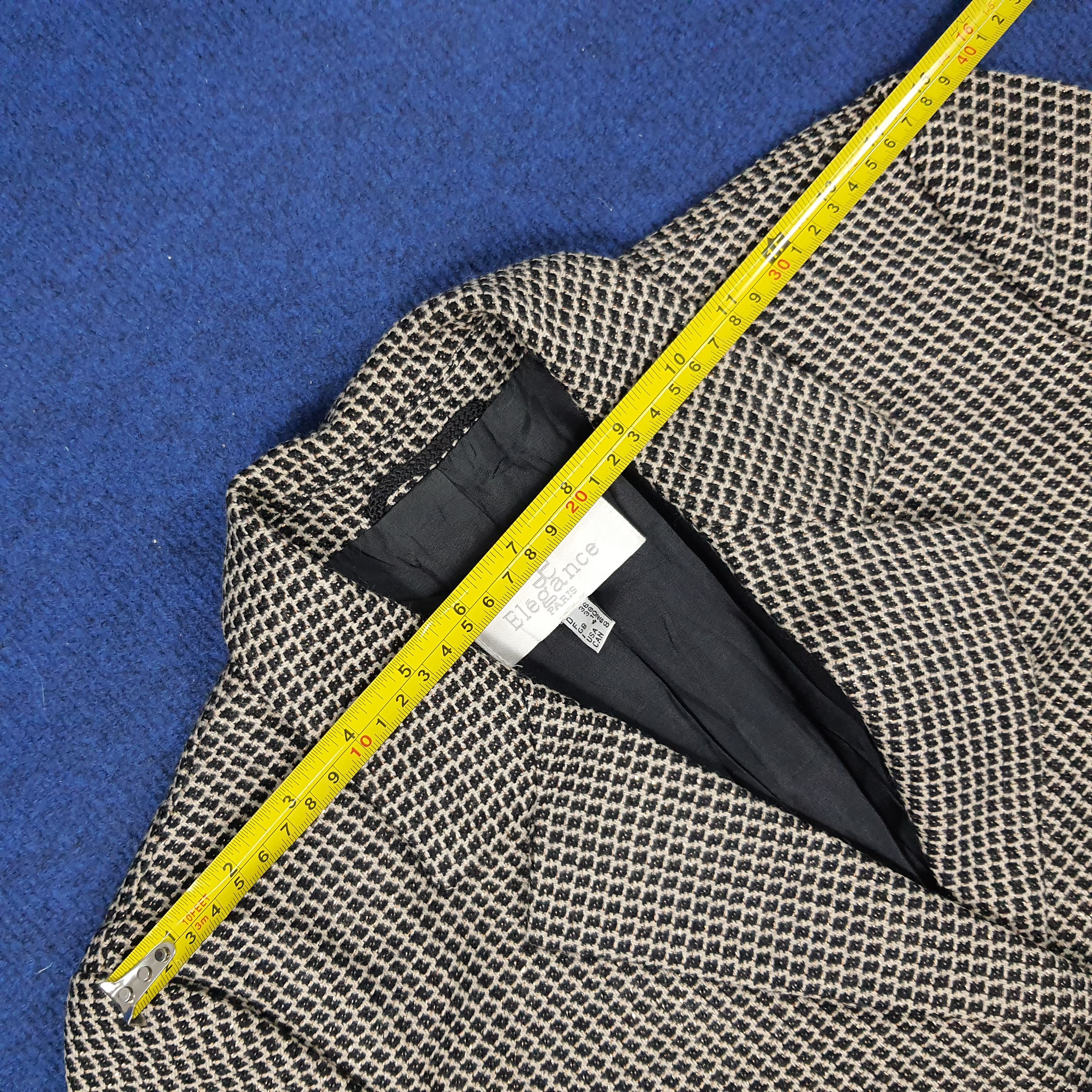 Designer × Vintage Vintage Elegance Paris Luxury Blazers Size M / US 6-8 / IT 42-44 - 9 Thumbnail