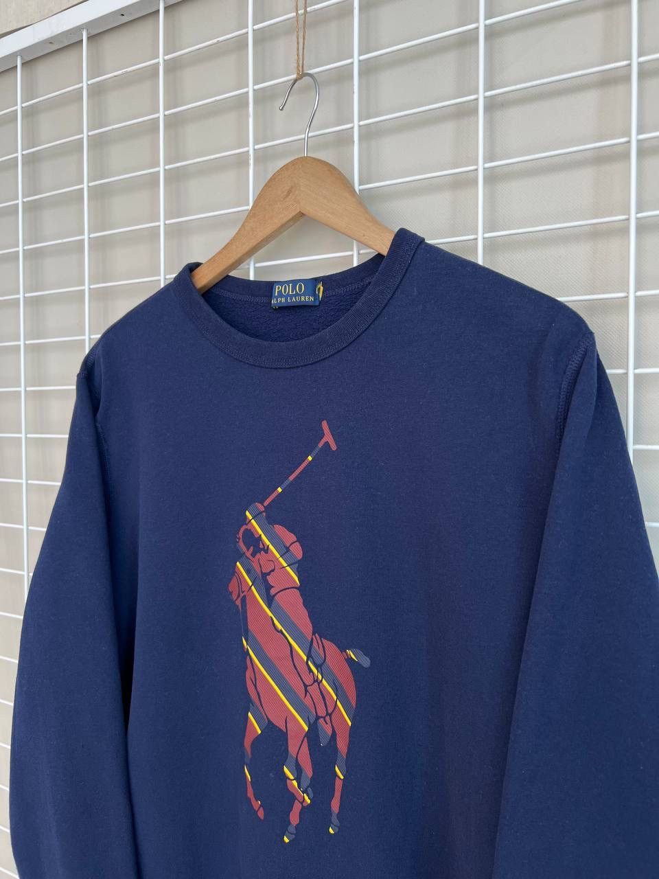 Polo Ralph Lauren Polo Ralph Lauren Big Pony Fleece Sweatshirt Mens Size M Size US M / EU 48-50 / 2 - 4 Thumbnail