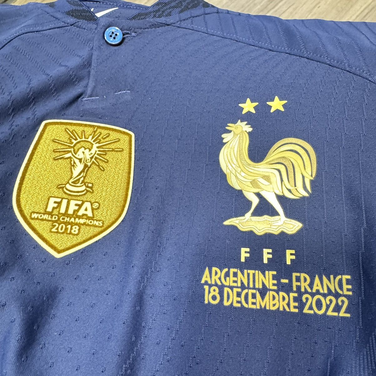 Nike × Sports Specialties France WC2018 player issue home shirt #14 Rabiot (Bnwt) Size US XL / EU 56 / 4 - 5 Thumbnail