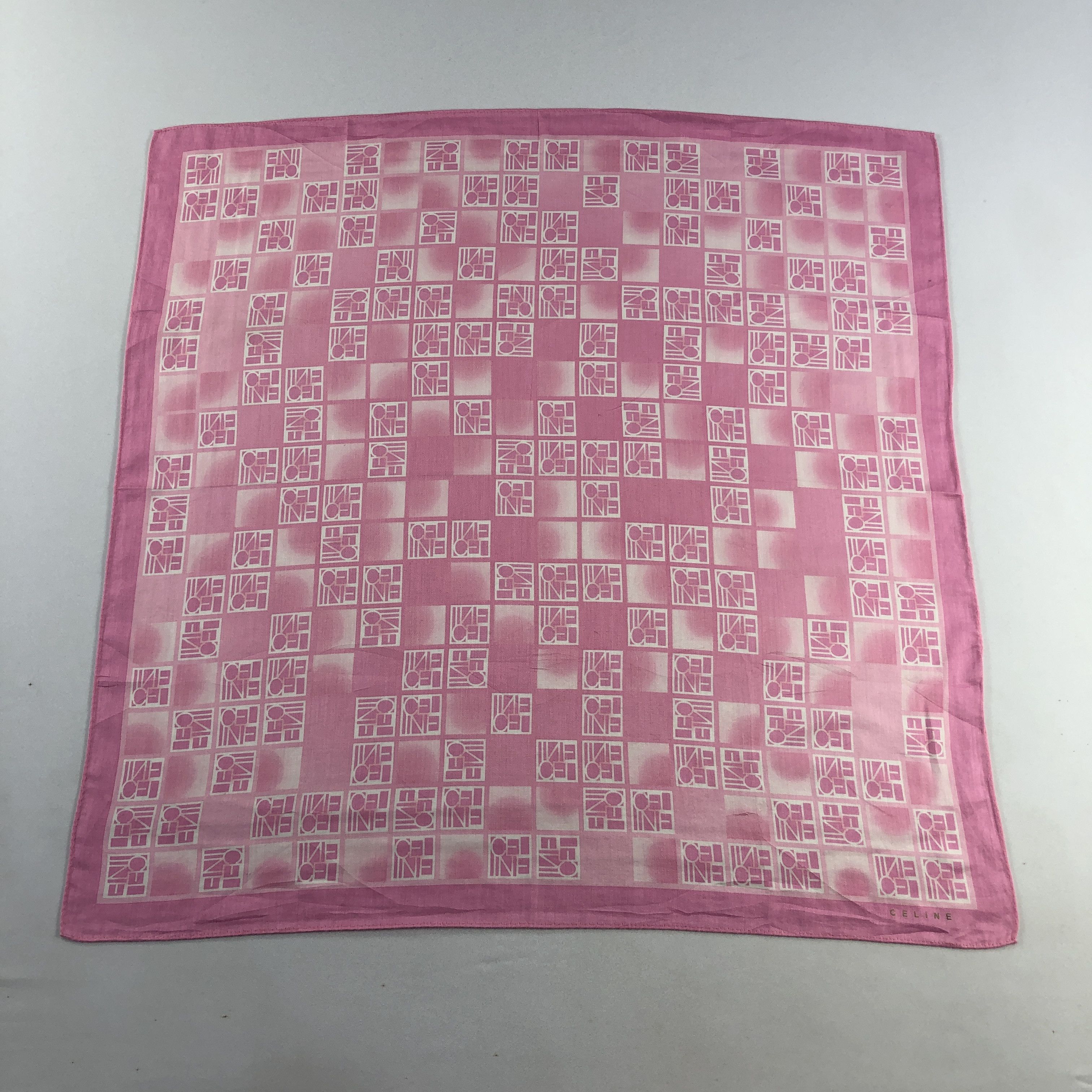 Vintage CeLIne Handkerchief Neckerchief Bandana H2621 Size ONE SIZE - 1 Thumbnail