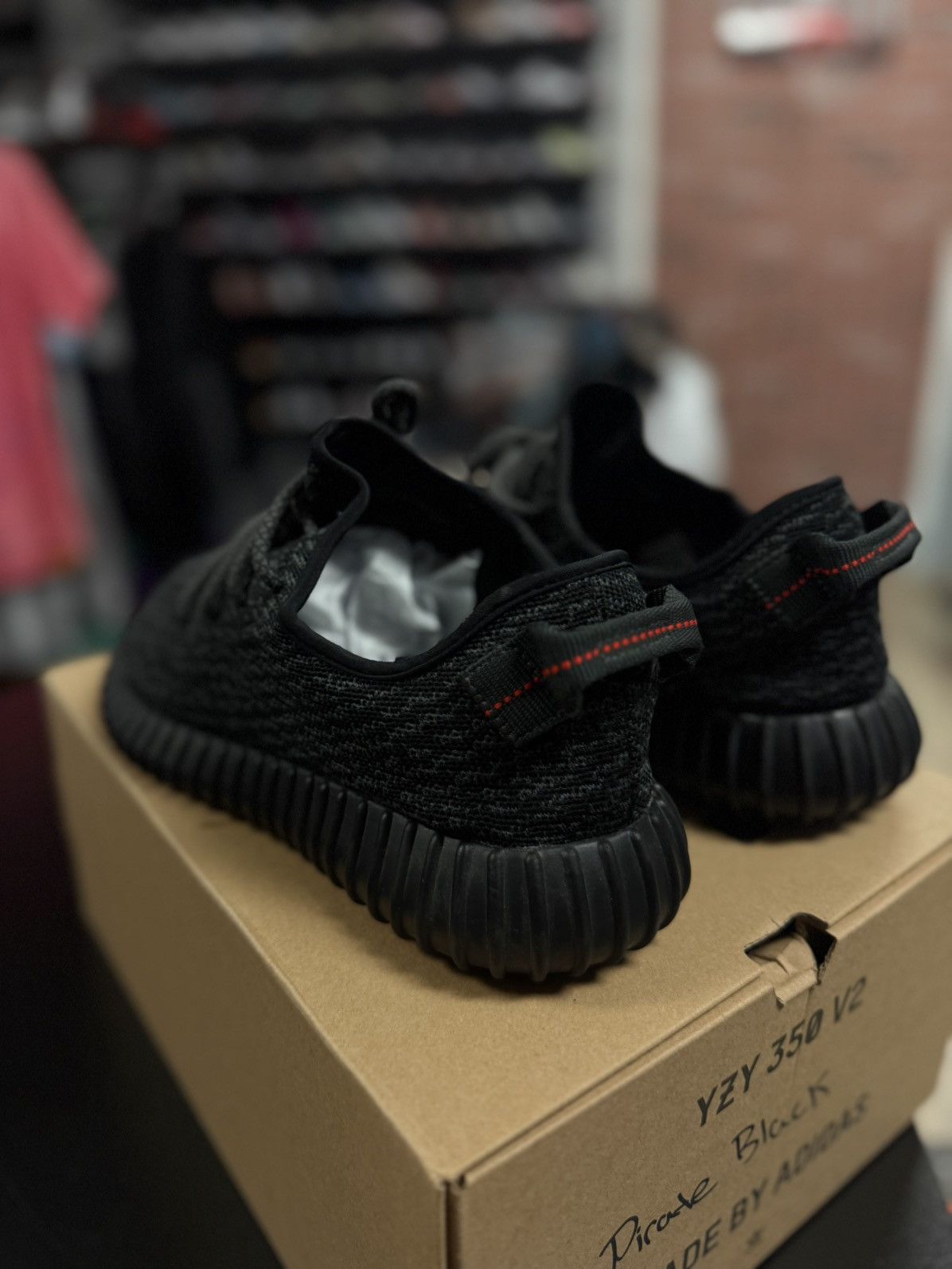 Adidas × Yeezy Yeezy 350 OG Original Pirate Black Size 10 (BB5350) Size US 10 / EU 43 - 13 Thumbnail