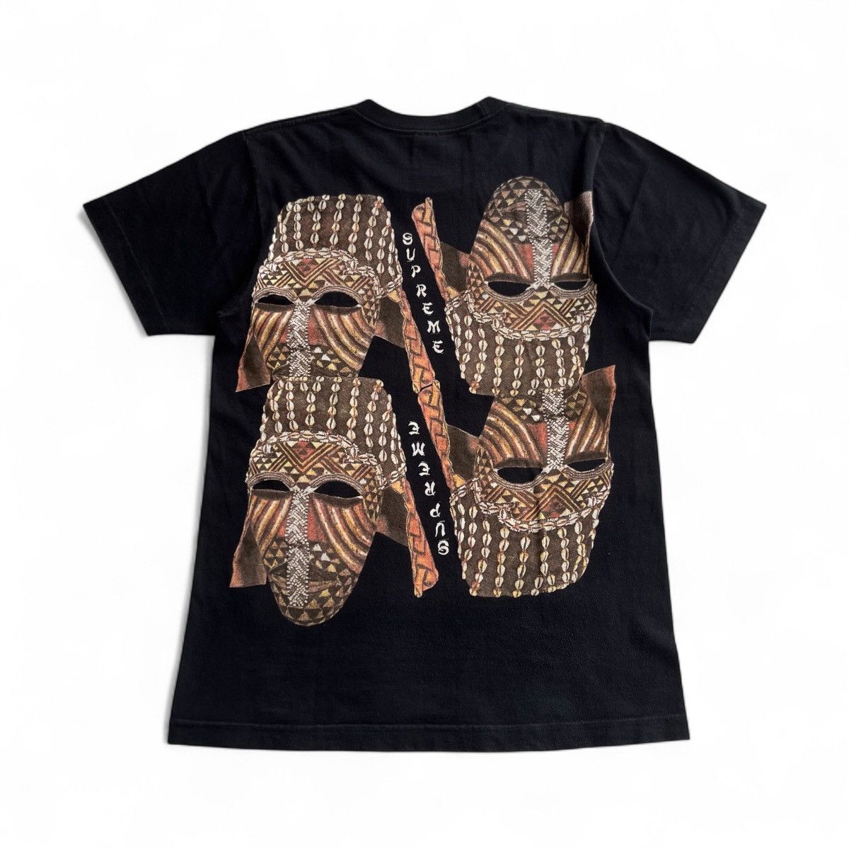 Supreme Supreme African Mask Tee FW14 Size US S / EU 44-46 / 1 - 1 Thumbnail