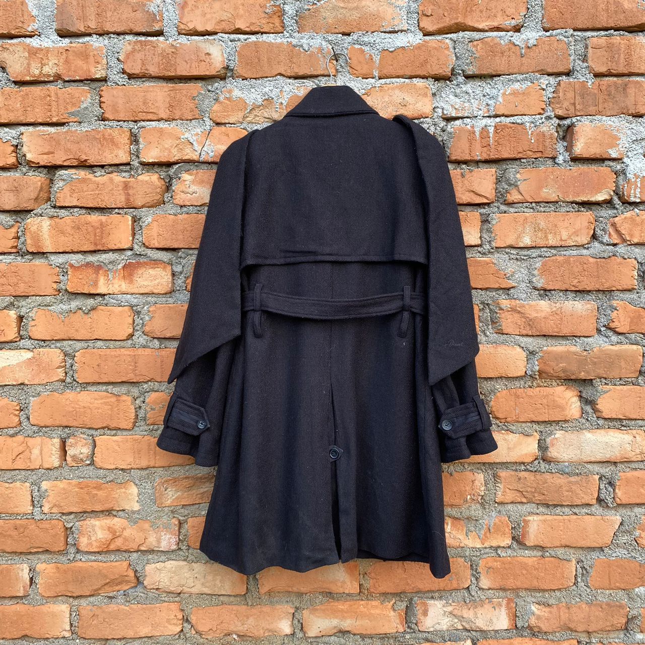 Designer × Diesel Diesel Muffler Collar Trench Coat Wool Size S / US 4 / IT 40 - 5 Thumbnail