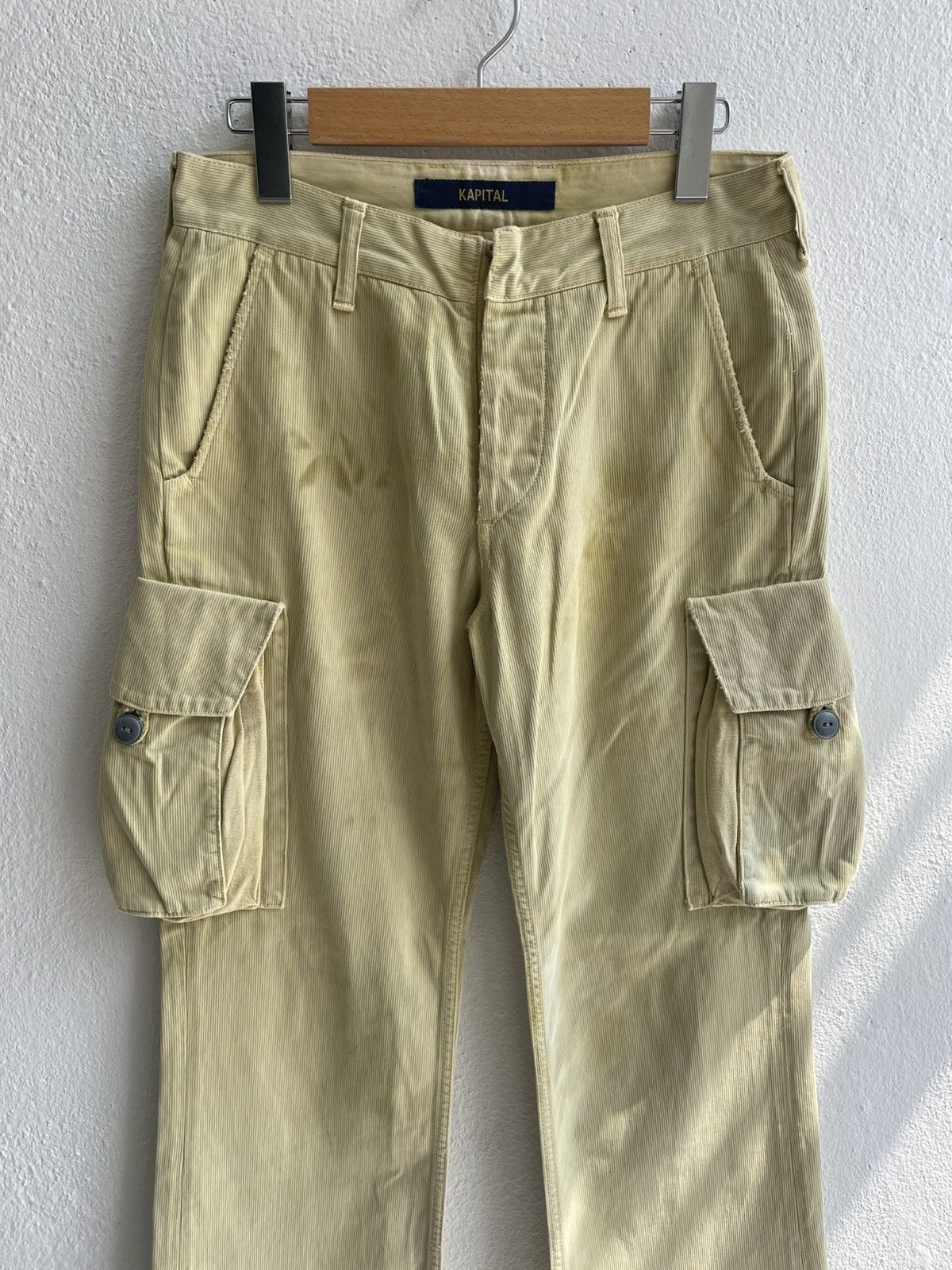 Kapital Vintage Kapital Japanese Brand Cargo Pants Size US 29 - 3 Thumbnail