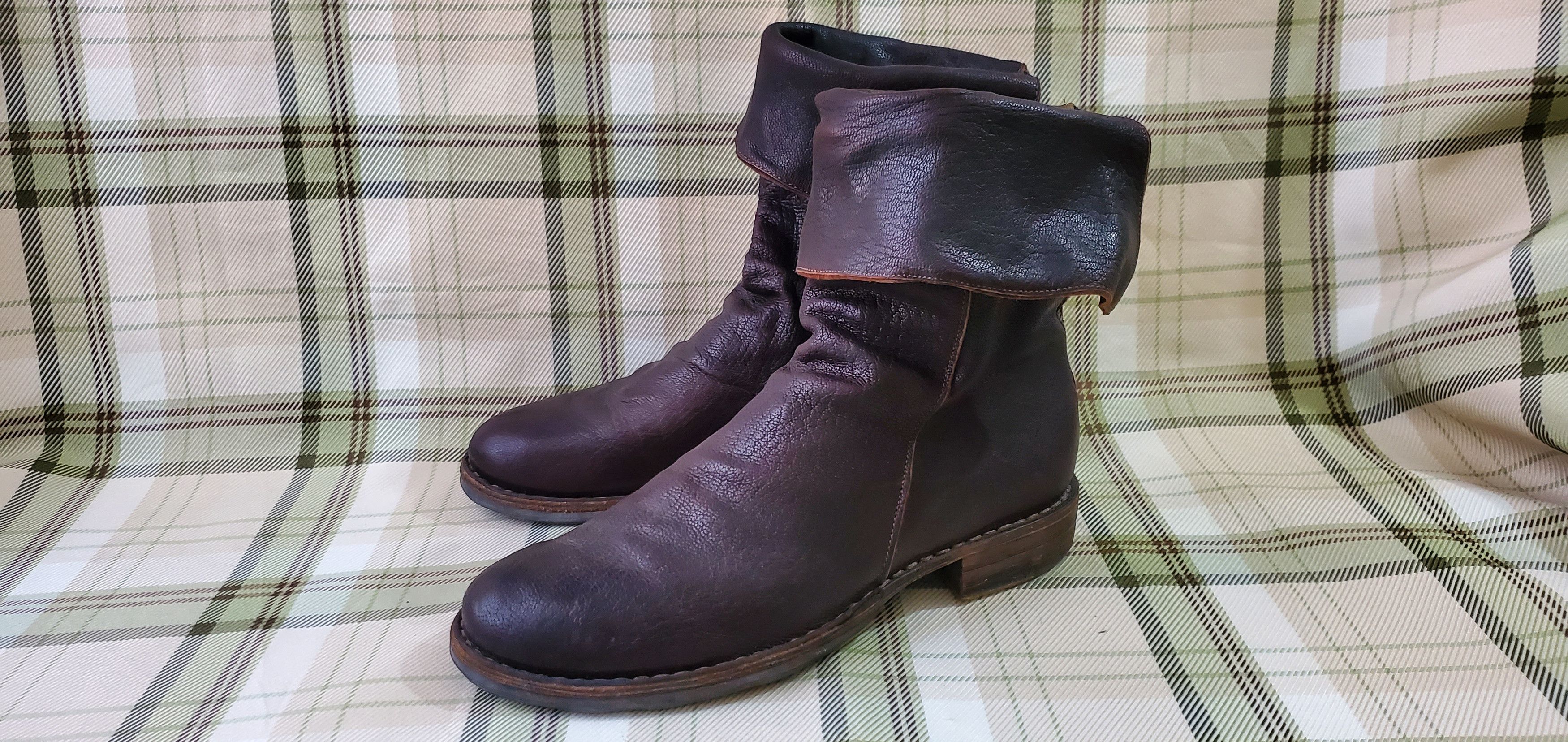 Fiorentini + Baker Fiorentini + Baker Brown Ankle Boots Size US 7.5 / IT 37.5 - 1 Thumbnail