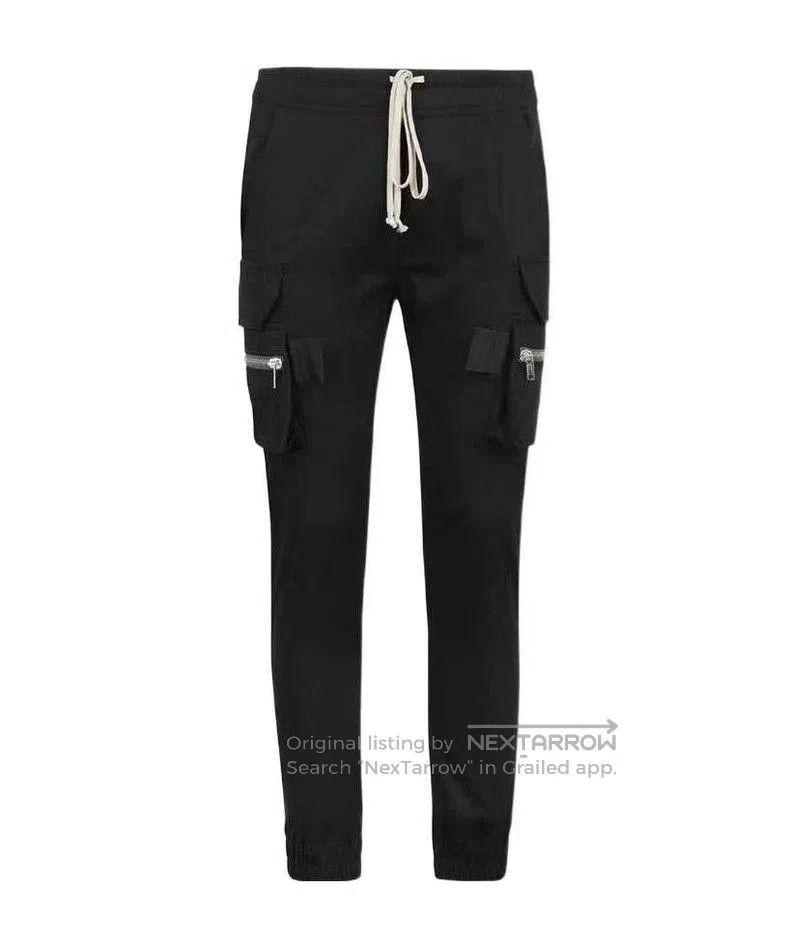 Rick Owens Rick Owens Men's Black Cargo Pants. Size US 42 / EU 58 - 2 Thumbnail