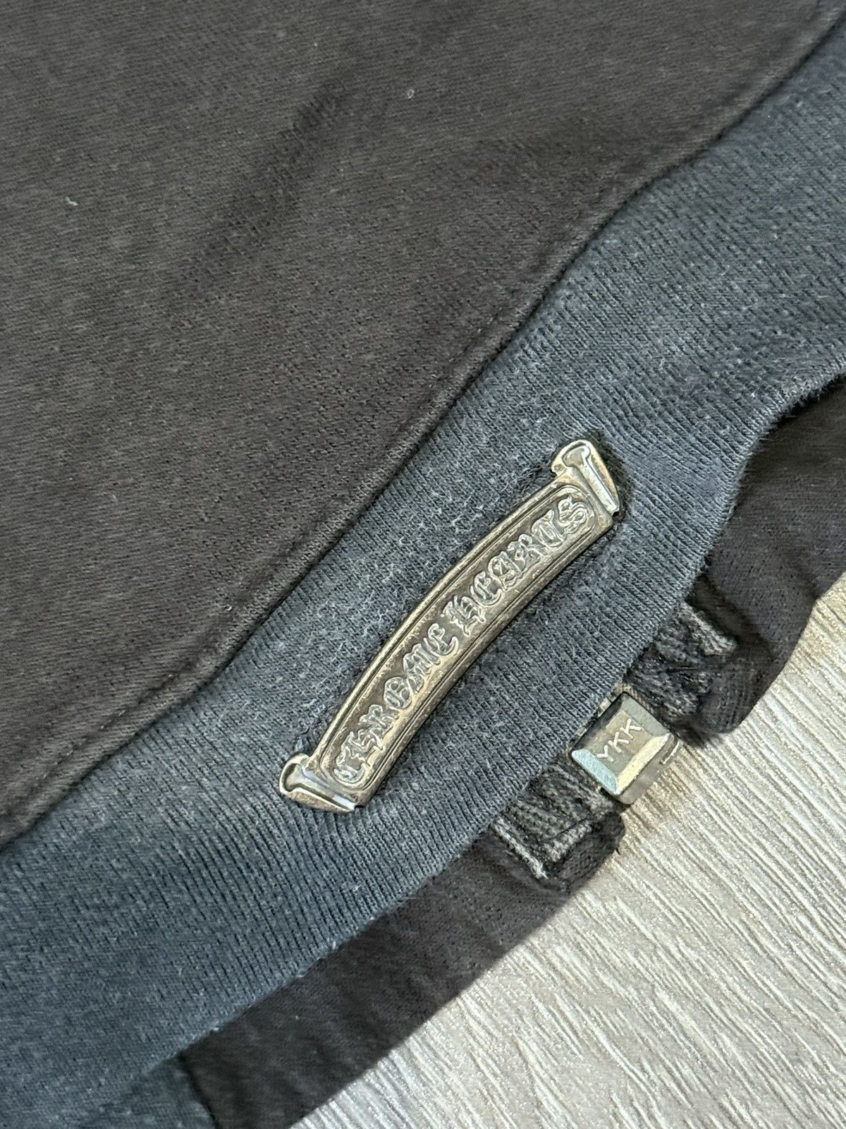 Chrome Hearts Vintage Chrome Hearts - Horseshoe patch Leather zipup jacket Size US M / EU 48-50 / 2 - 4 Thumbnail