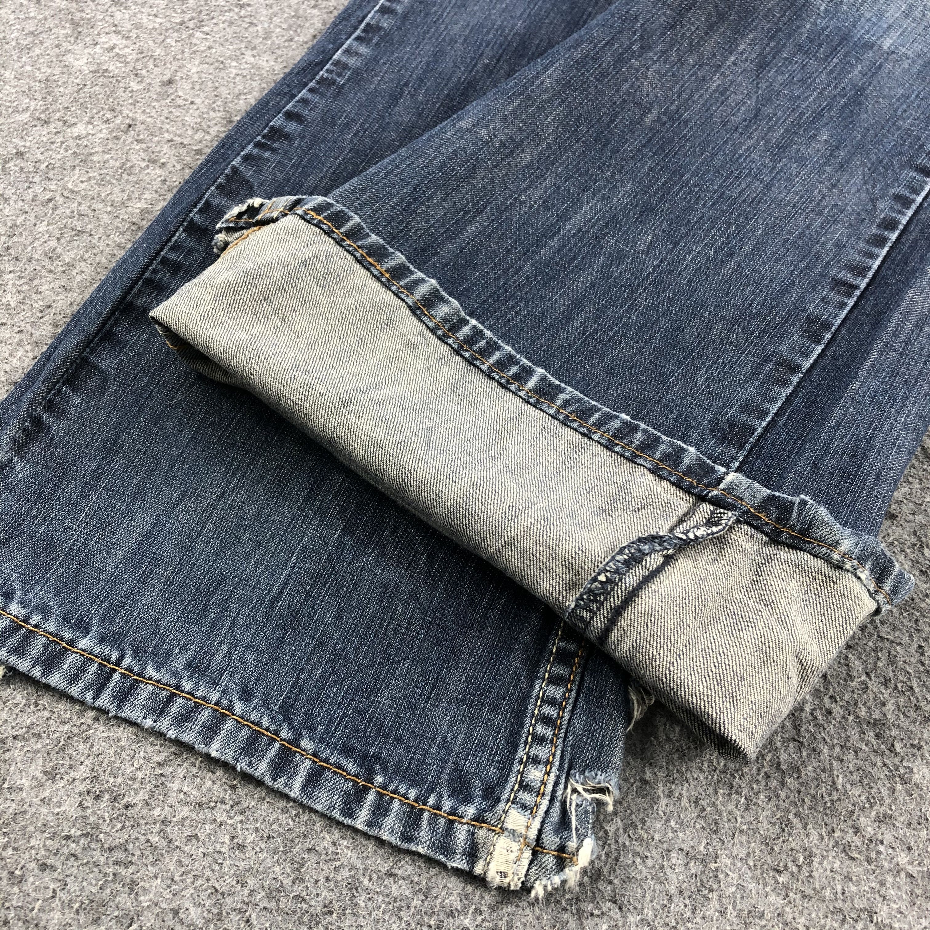 Levi's Vintage Distress Levis 527 Flare Jeans-JM1148 Size US 36 / EU 52 - 7 Thumbnail