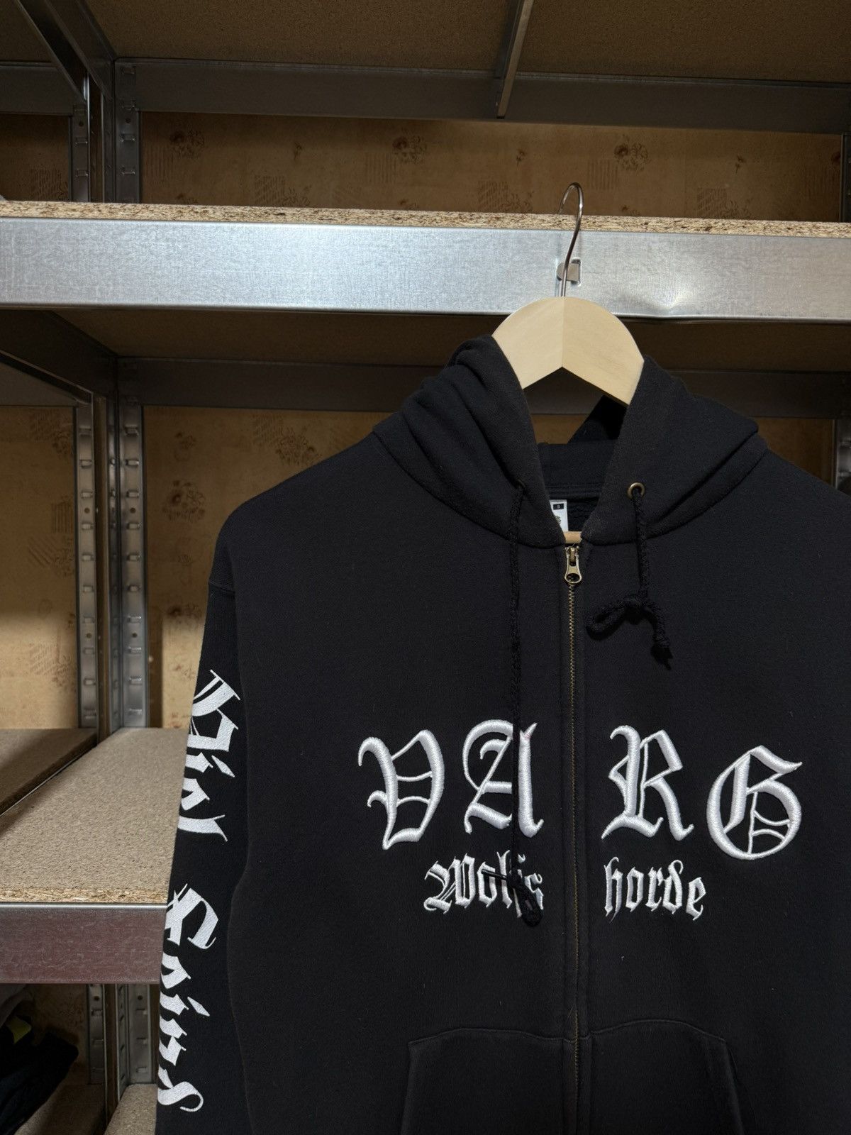 Band Tees × Vintage Vintage 2000’s Varg Germany Rock Black Metal Hoodie Y2K Size US S / EU 44-46 / 1 - 4 Thumbnail