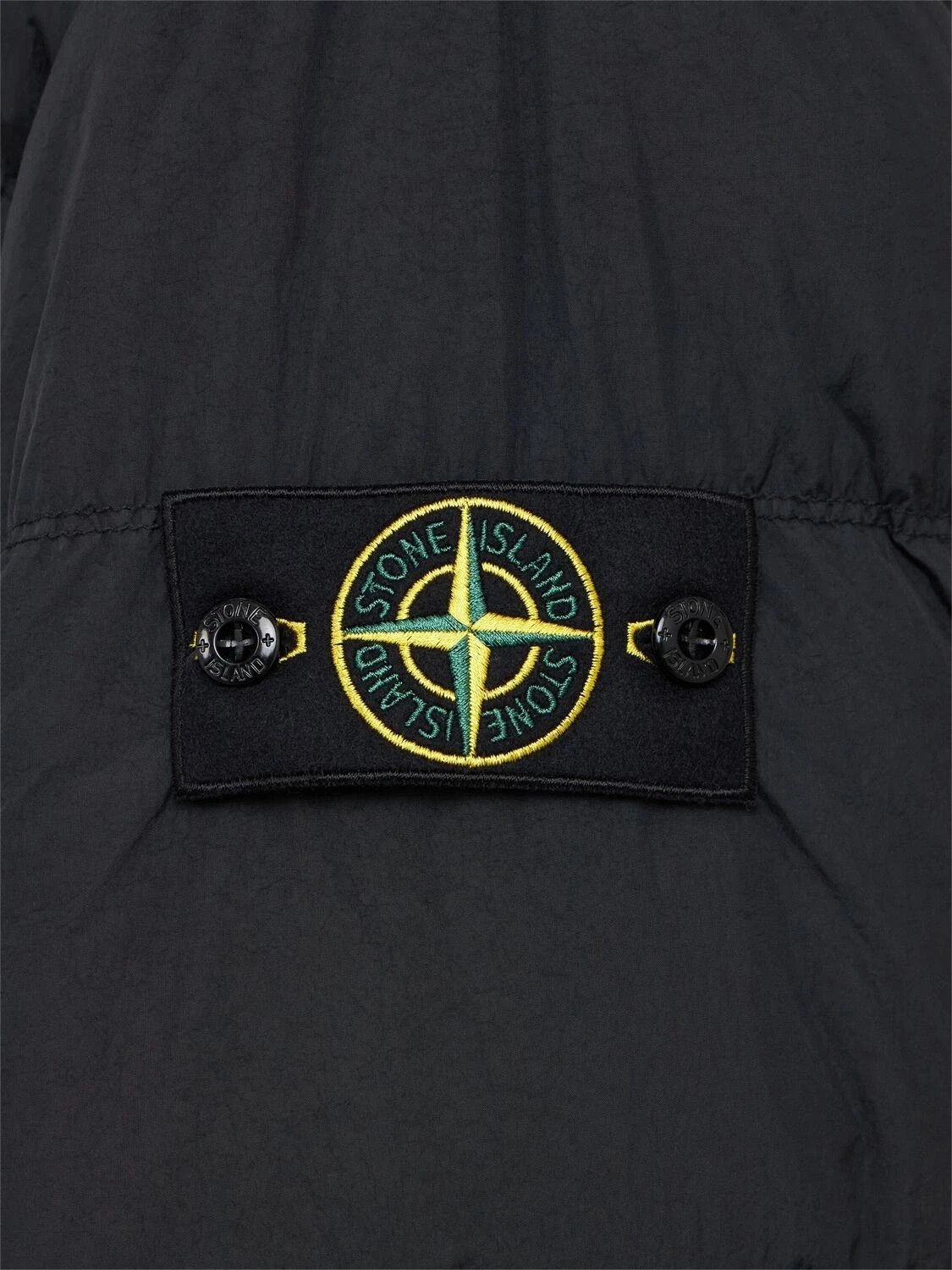 Stone Island STONE ISLAND $1550 Black Down Jacket New & Authentic Size US L / EU 52-54 / 3 - 3 Thumbnail