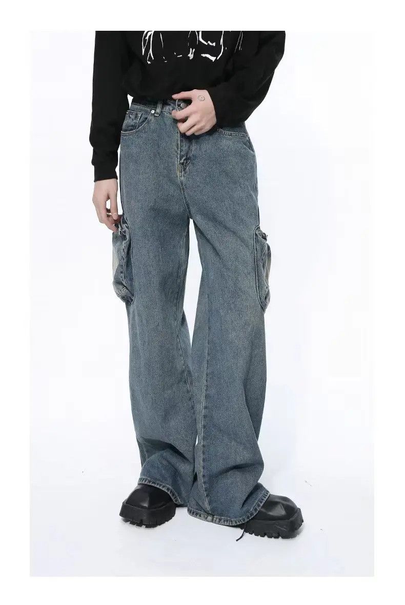 Designer × Japanese Brand Vintage Hip Hop Street Comfort Loose Casual Pants Size US 32 / EU 48 - 3 Thumbnail