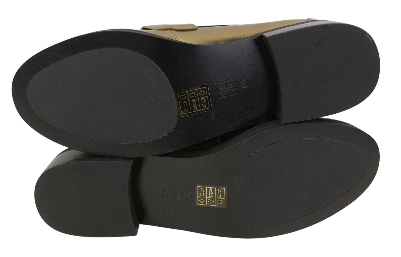 Other BIBI LOU JAYA EU40 Shiny Gold Leather Chunky 87555 Size US 9 / IT 39 - 9 Thumbnail