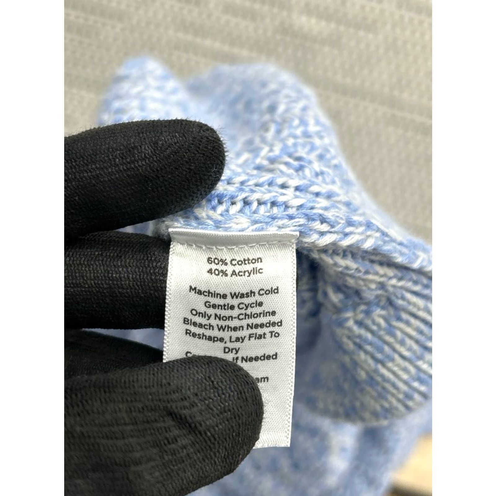 Talbots Talbots Mens Sweater Small Blue Cotton Blend Knit Pullover New Size US S / EU 44-46 / 1 - 5 Thumbnail