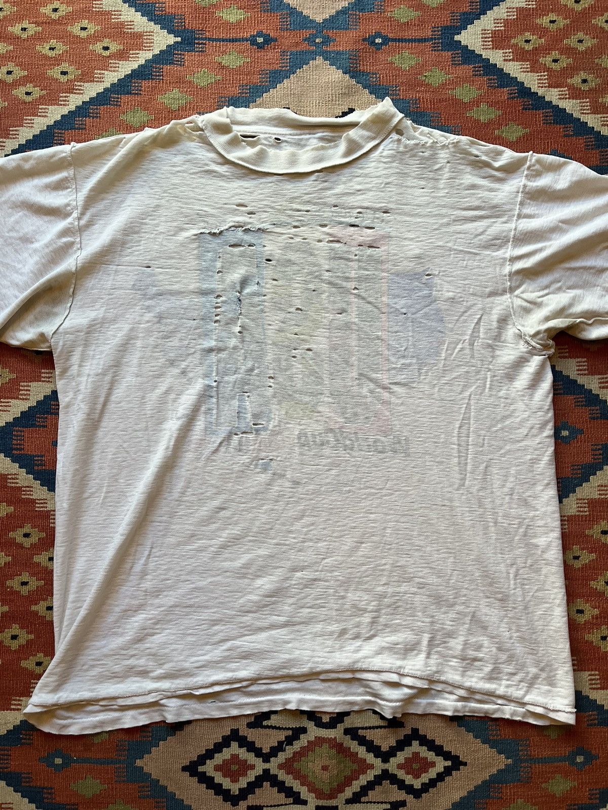 Vintage thrashed shirt Paper Thin Place Beyond The Pines