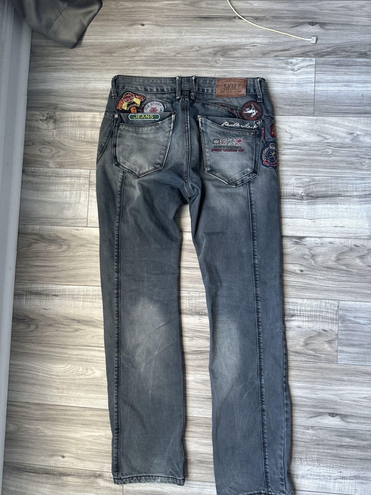 Vintage SKM DENIM Vintage denim Size US 33 - 3 Thumbnail