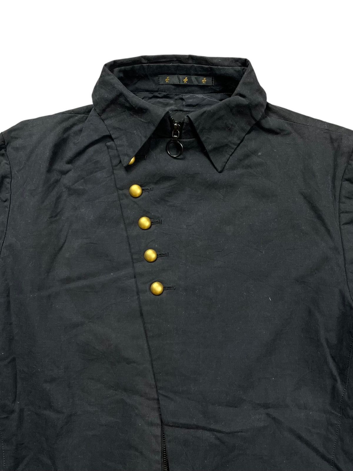 14th Addiction 2000s Yoshihiro Hamamoto - Riri Zips Asymetrical Jacket Size US M / EU 48-50 / 2 - 5 Thumbnail