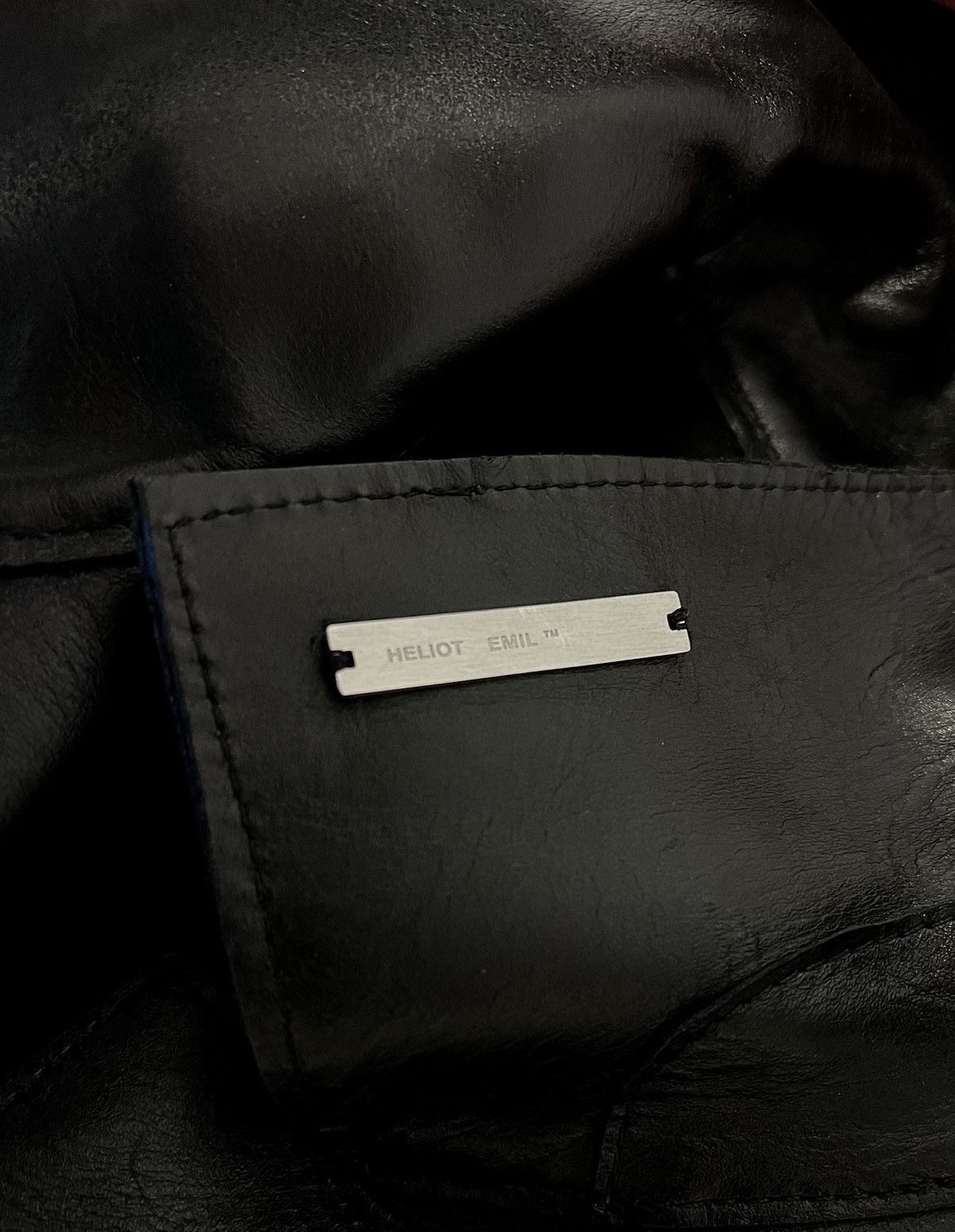 Heliot Emil HELIOT EMIL SS21 Thick Eco-Leather Trench Coat Size XS / US 0-2 / IT 36-38 - 13 Thumbnail