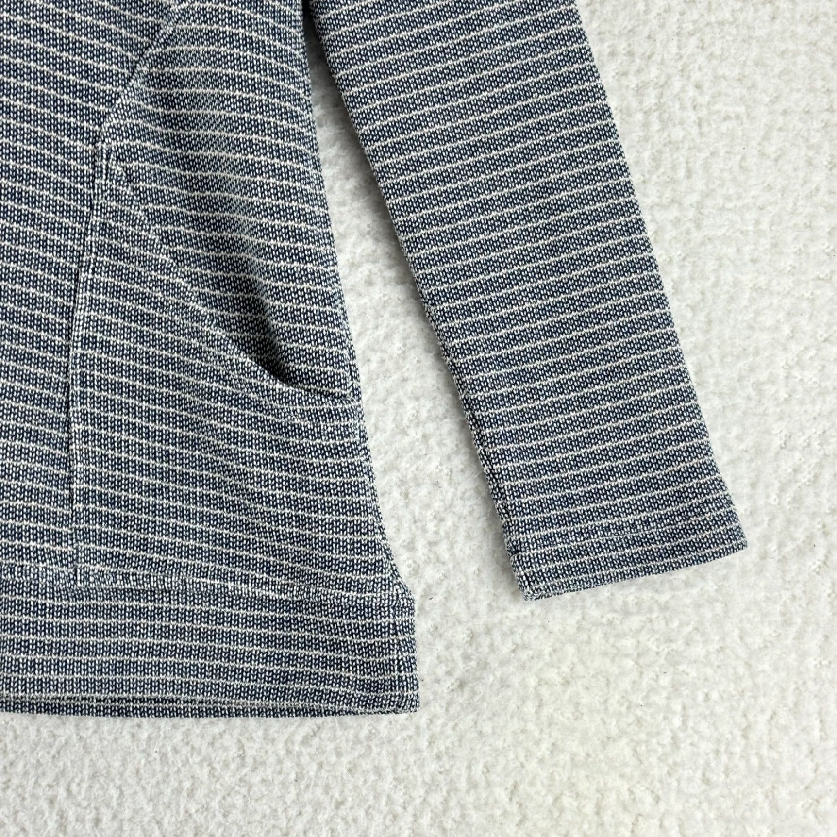 J. Jill J. Jill Fit Blue Knit Pullover Hoodie Sweater Womens Size S Long Sleeve (Crew Neck) Pullover Casual Vintage: No, etc Size S / US 4 / IT 40 - 3 Thumbnail