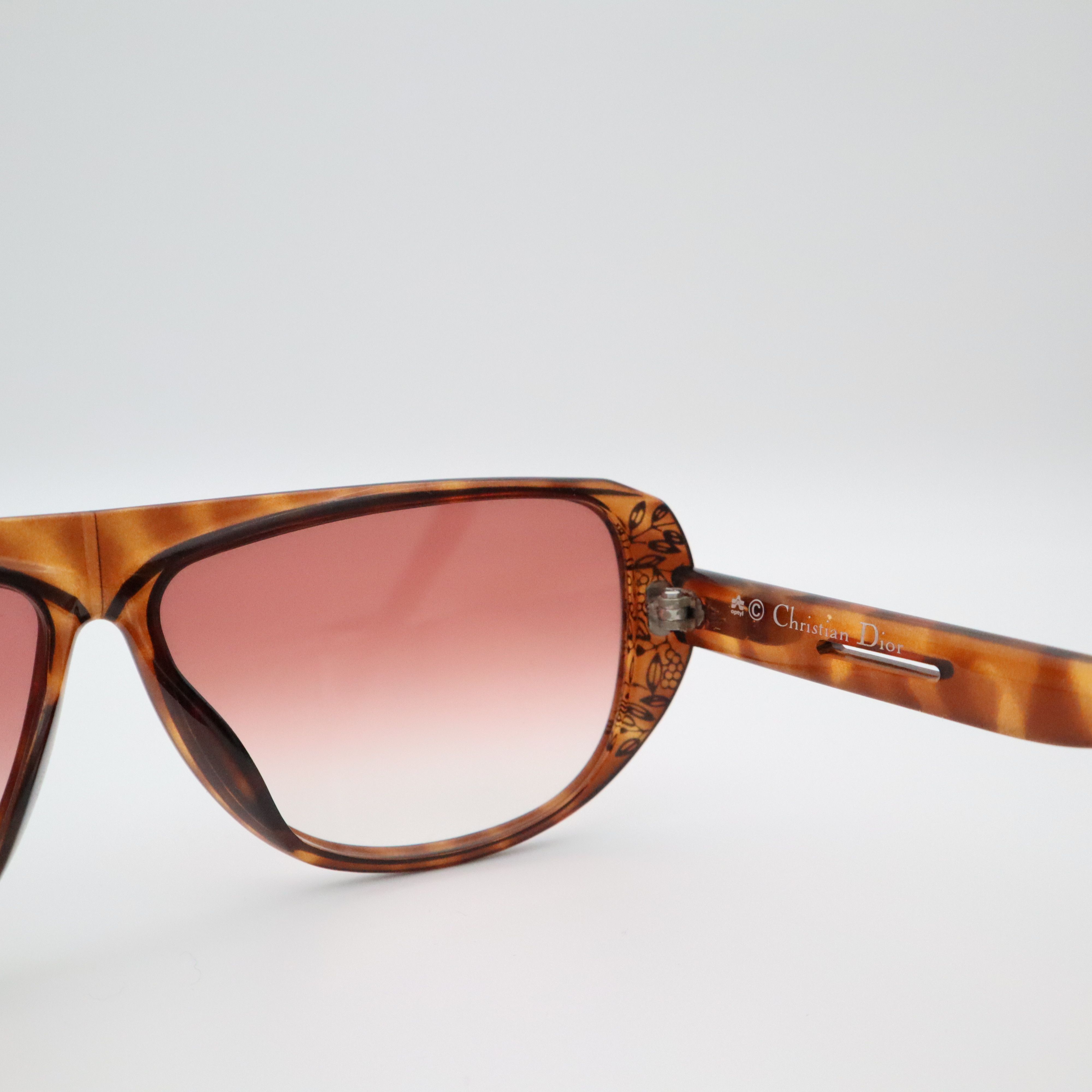 Christian Dior Monsieur Vintage Dior Sunglasses 2421 Made in Germany 80s New Size ONE SIZE - 4 Thumbnail