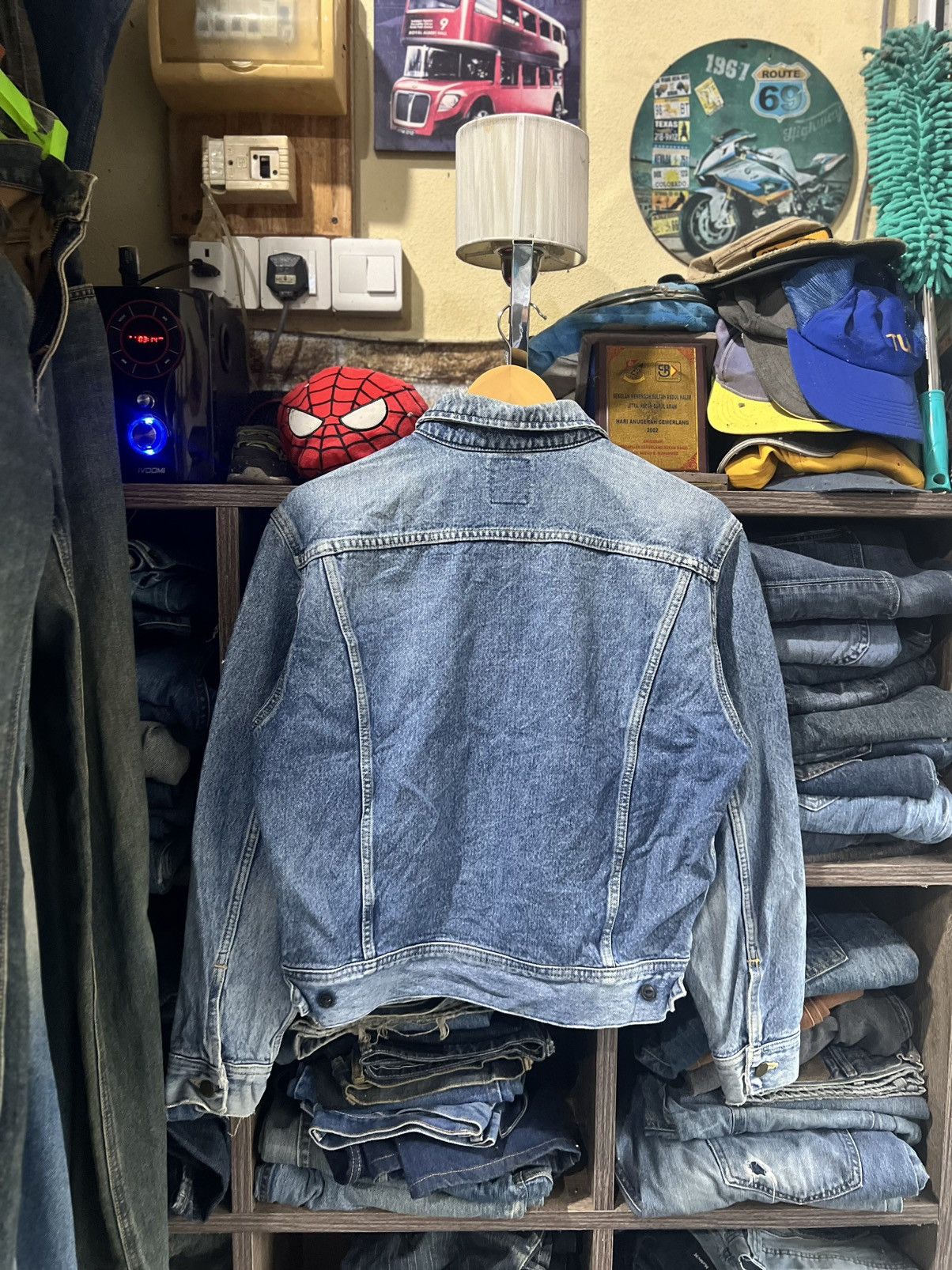 Lee 🔥Vintage Lee Riders x Edwin Denim Trucker Size US S / EU 44-46 / 1 - 2 Thumbnail