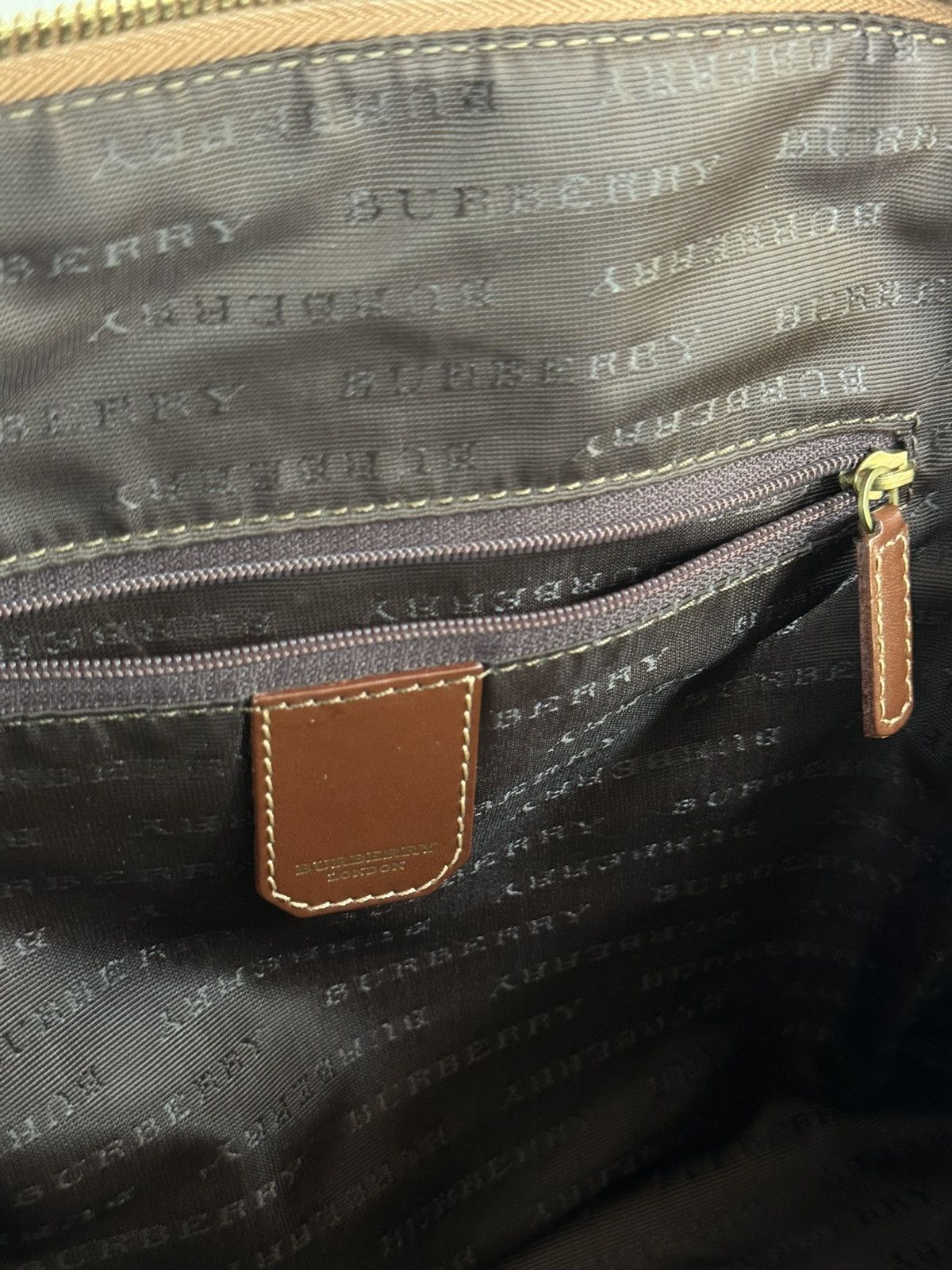 Burberry Leather shoulder bag Burberry original luxury casual item Size ONE SIZE - 6 Thumbnail