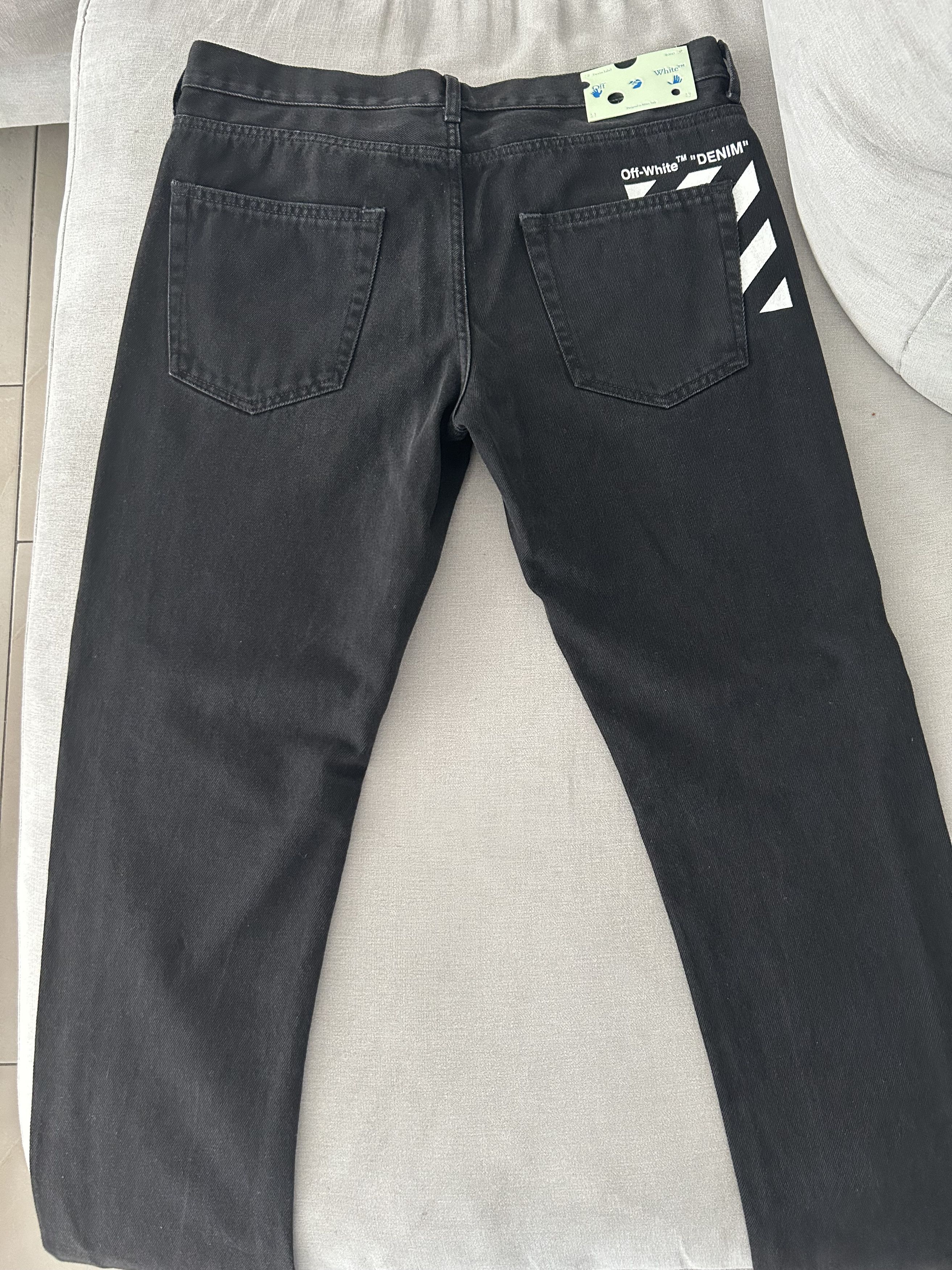 Off-White Off-White „Program Denim“ (OMYA011E20) Size US 32 / EU 48 - 6 Thumbnail