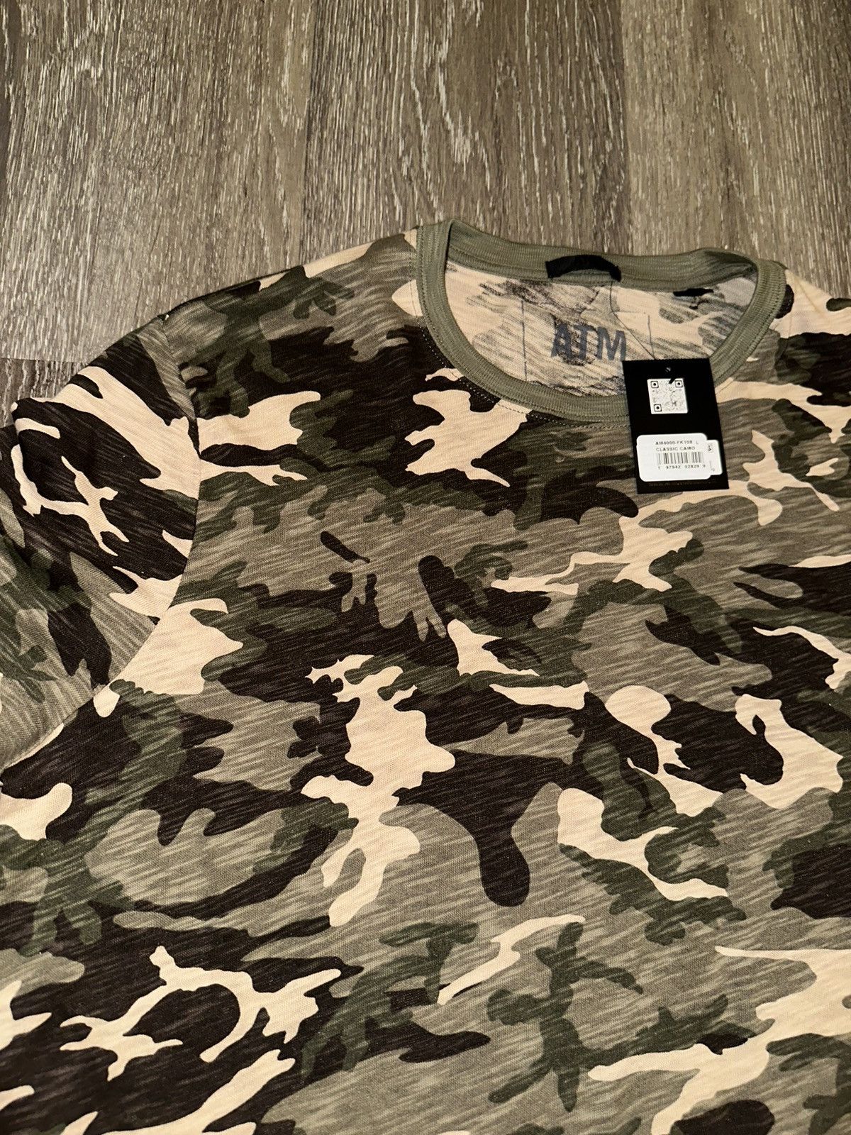 ATM Anthony Thomas Melillo Classic Camo slub tee Size US L / EU 52-54 / 3 - 4 Thumbnail