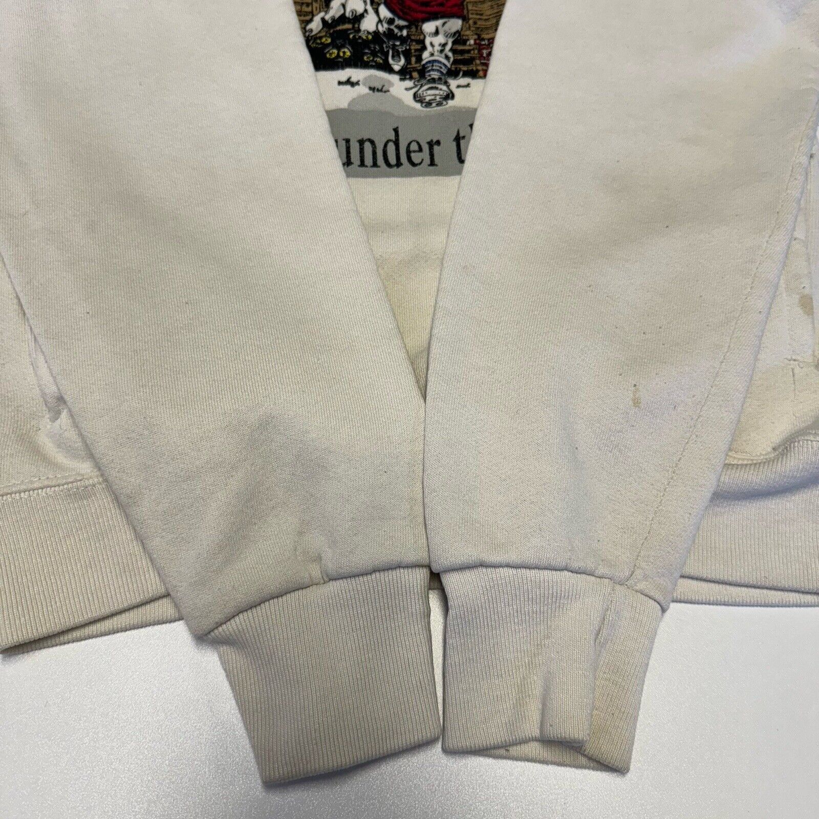 Other Vintage USMC Hoodie Sweatshirt Adult Small White 90s Militar Size US S / EU 44-46 / 1 - 6 Thumbnail